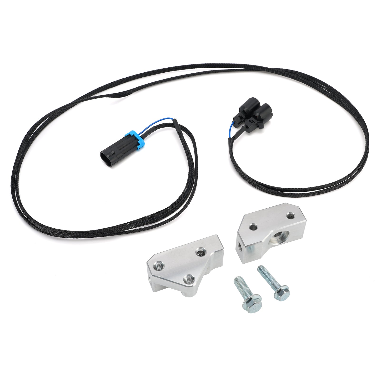 Knock Sensor Relocation Brackets with Harness for LS 97-07 V8 Engines