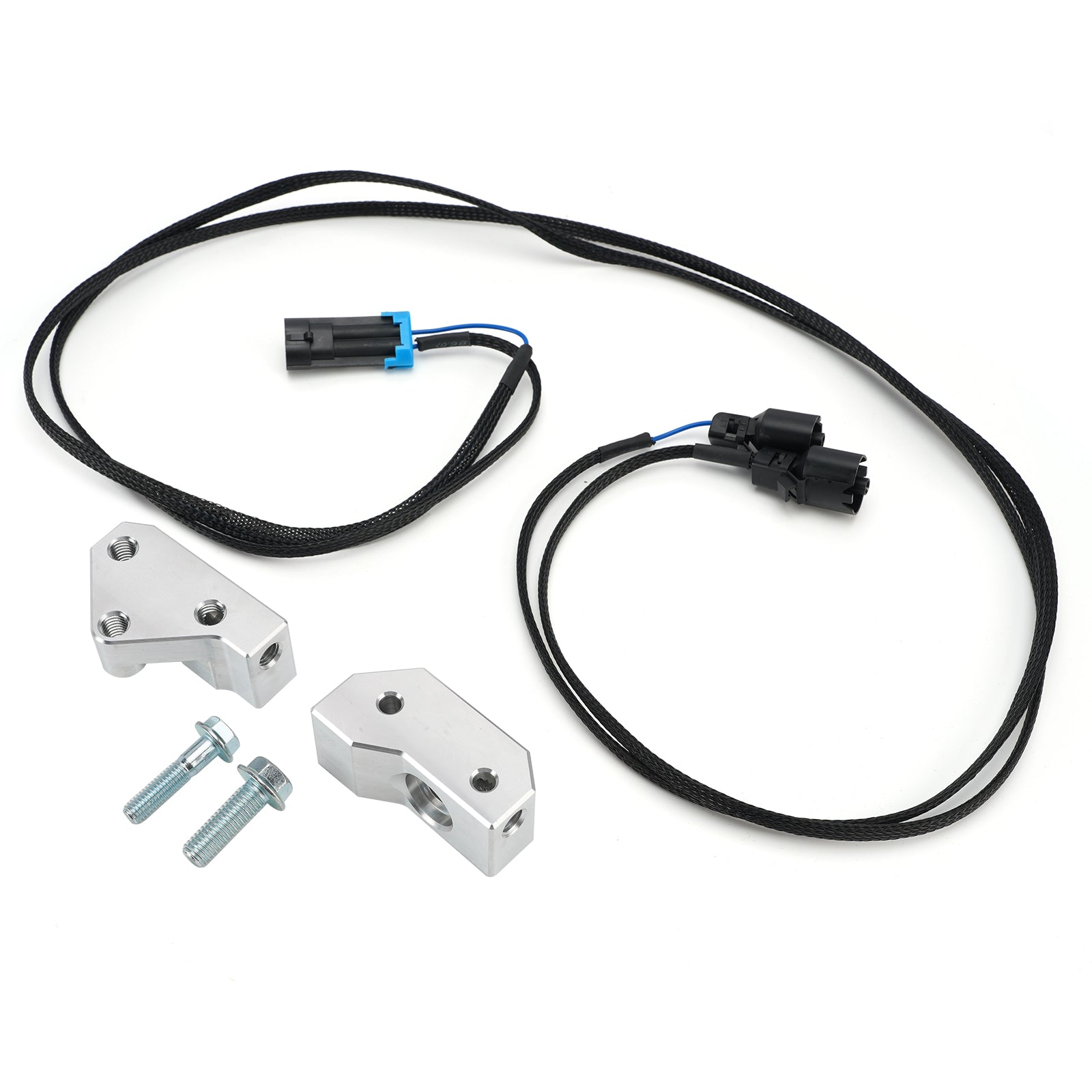 Knock Sensor Relocation Brackets with Harness for LS 97-07 V8 Engines