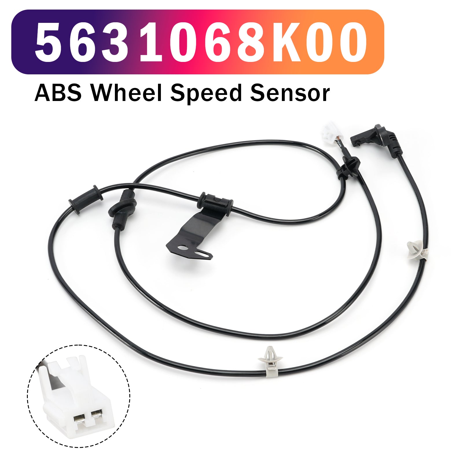 ABS Wheel Speed Sensor Rear Right for Suzuki Alto VII 2009-2024 1.0 5631068K00