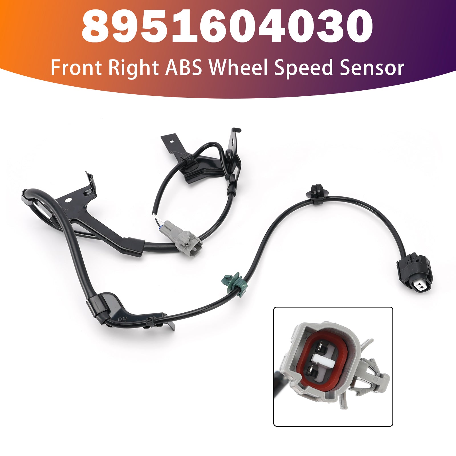 Front Right ABS Wheel Speed Sensor for Toyota Tacoma 05-15 8951604030