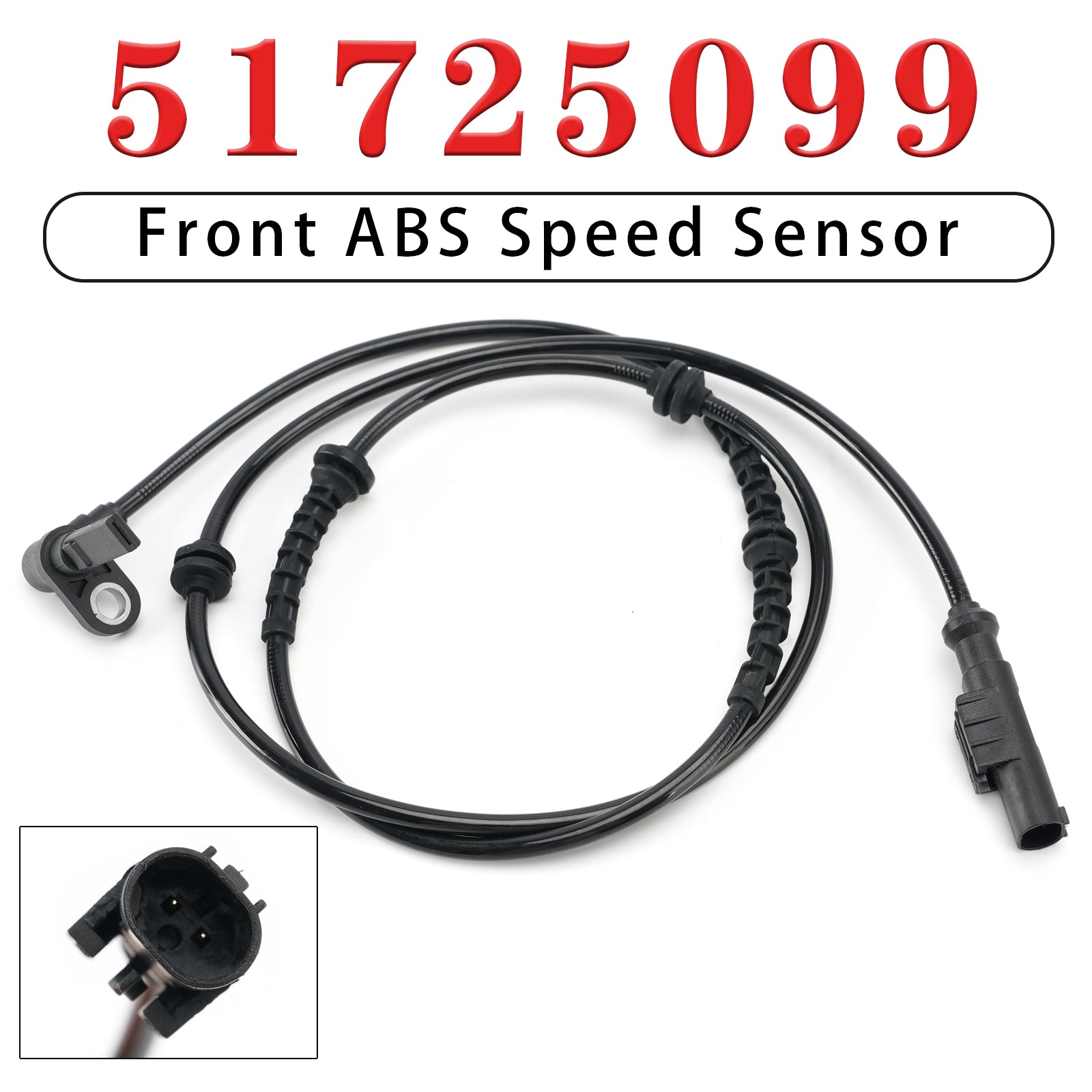 Front Right or Left ABS Speed Sensor for Citroen 51725099 52148329