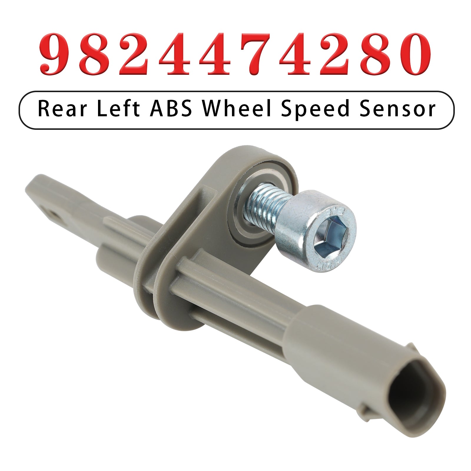 Rear Right or Left ABS Wheel Speed Sensor for Citroen 9824474280
