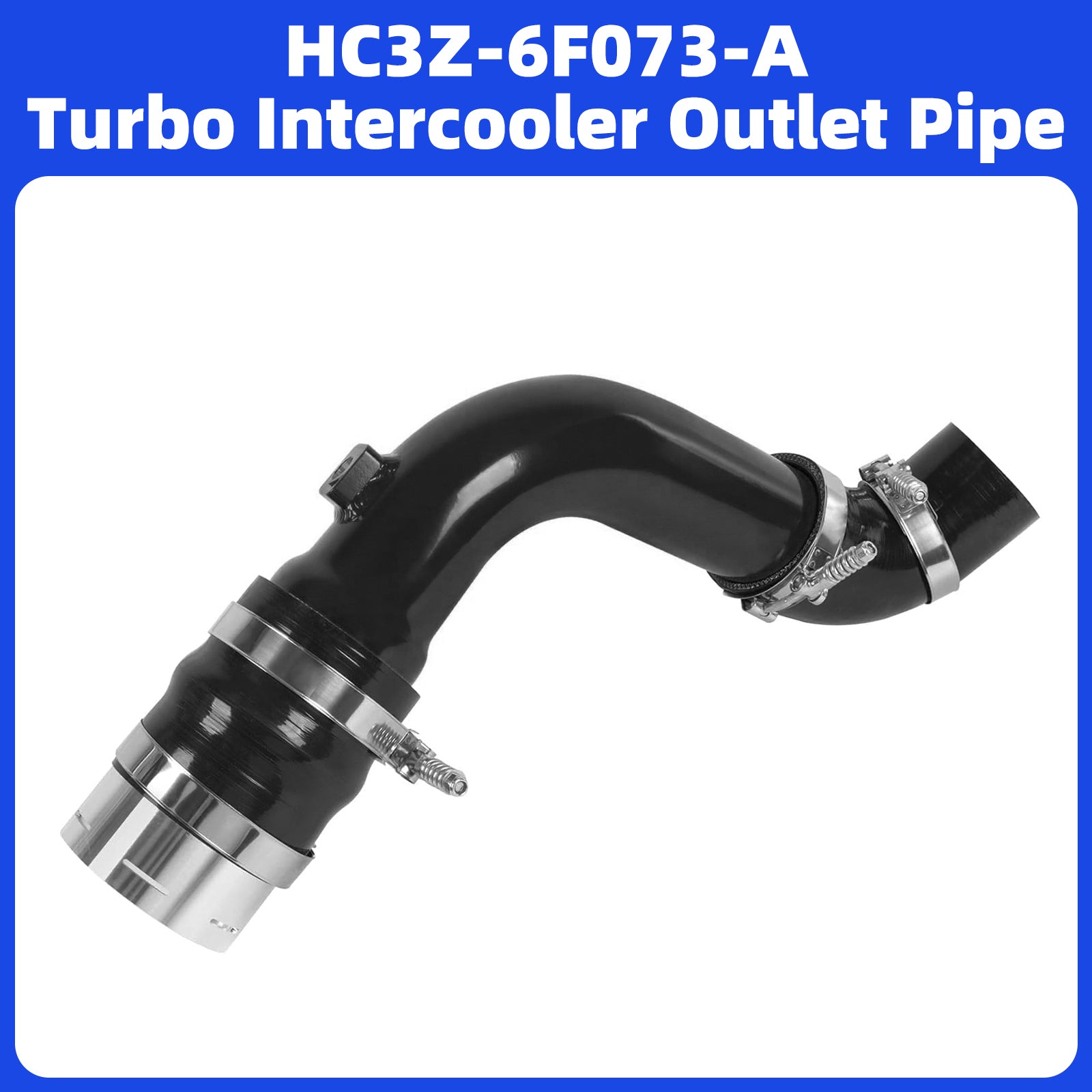 Turbo Intercooler Outlet Pipe for Ford F250 F350 F450 6.7L 17-24 HC3Z-6F073-A