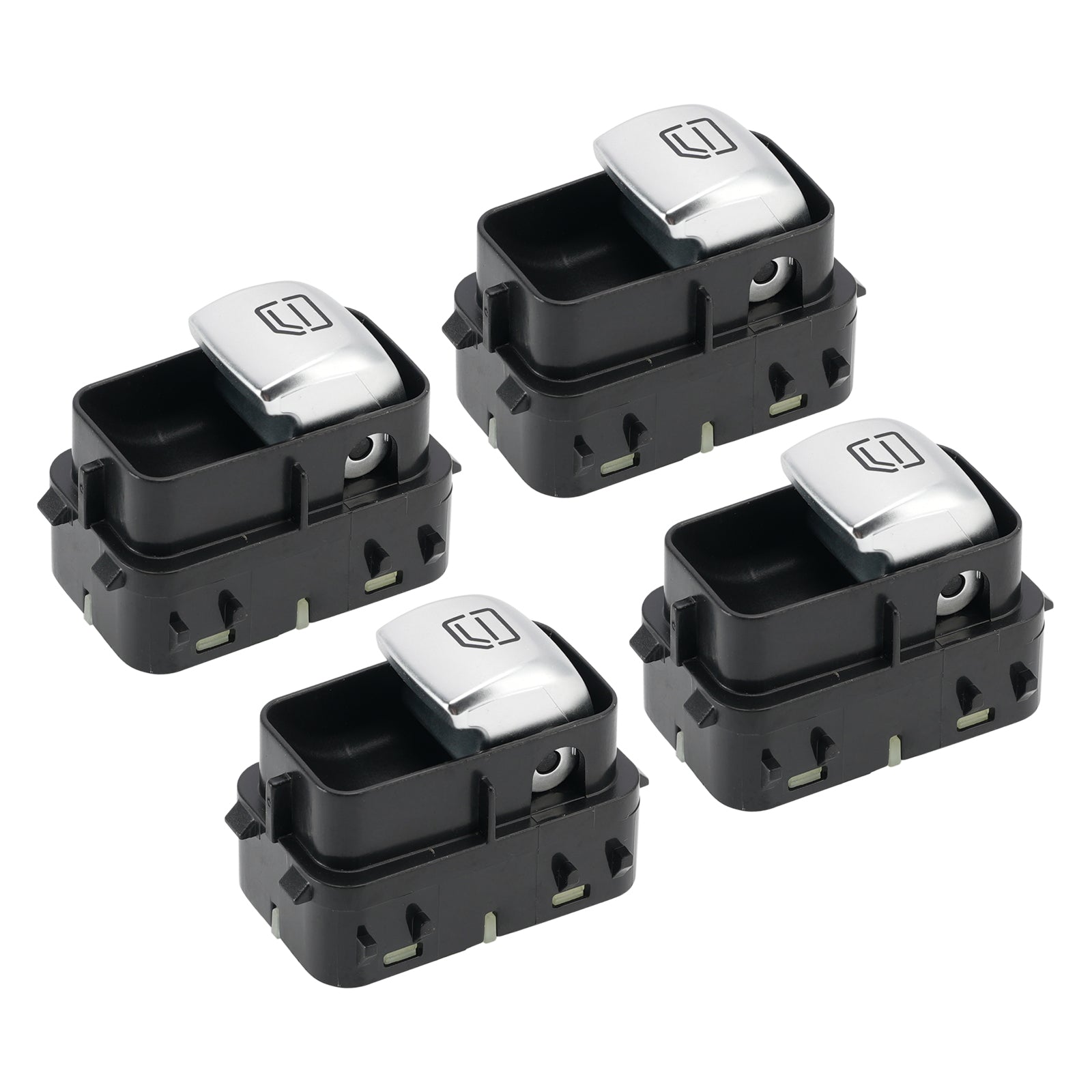 4Pcs 4Pins Window Switch 2229051904 for Mercedes-Benz W213 W222 E300 S500 S600