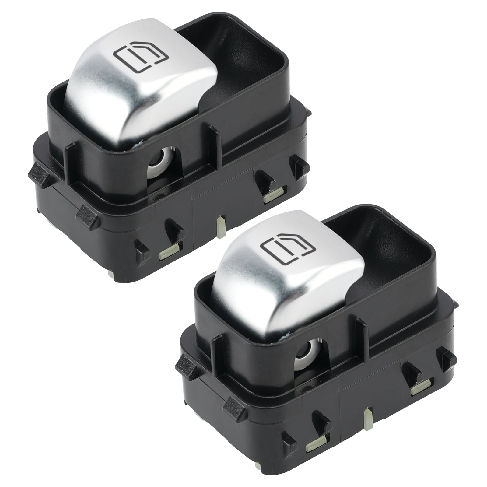 2Pcs 4Pins Window Switch 2229051904 for Mercedes-Benz W213 W222 E300 S500 S600