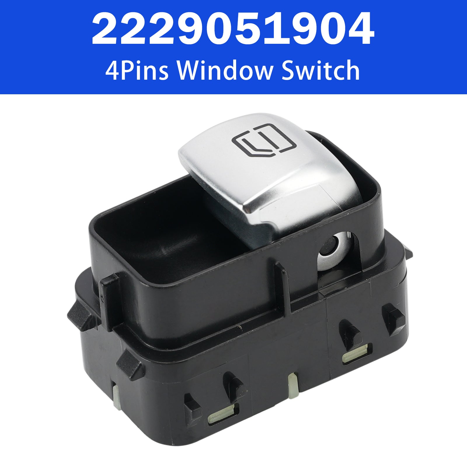 4Pins Window Switch 2229051904 for Mercedes-Benz W213 W222 E300 S500 S600 S400