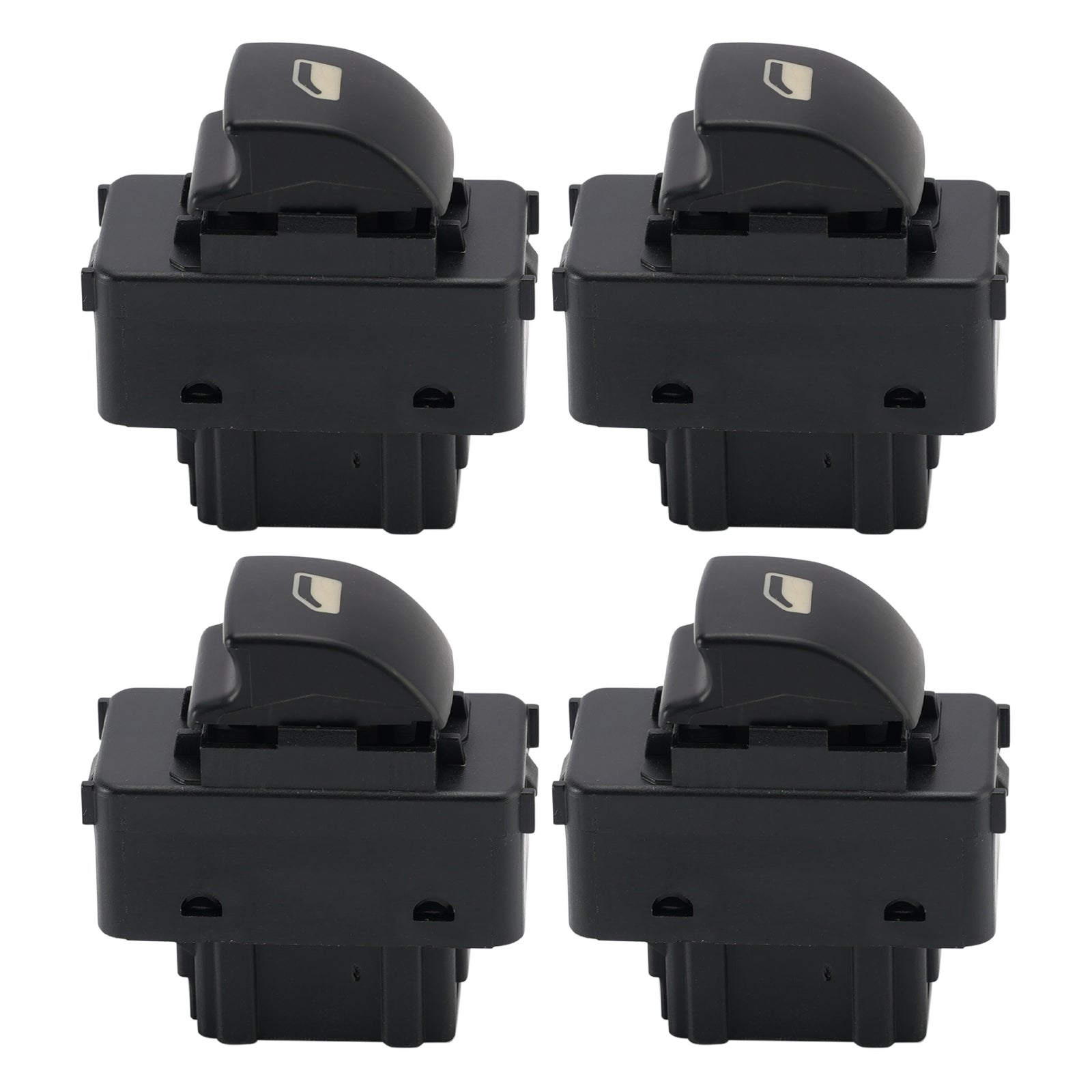 4Pcs Electric Window Switch 6554.QK for Citroen Berlingo 2008-2018 MPV