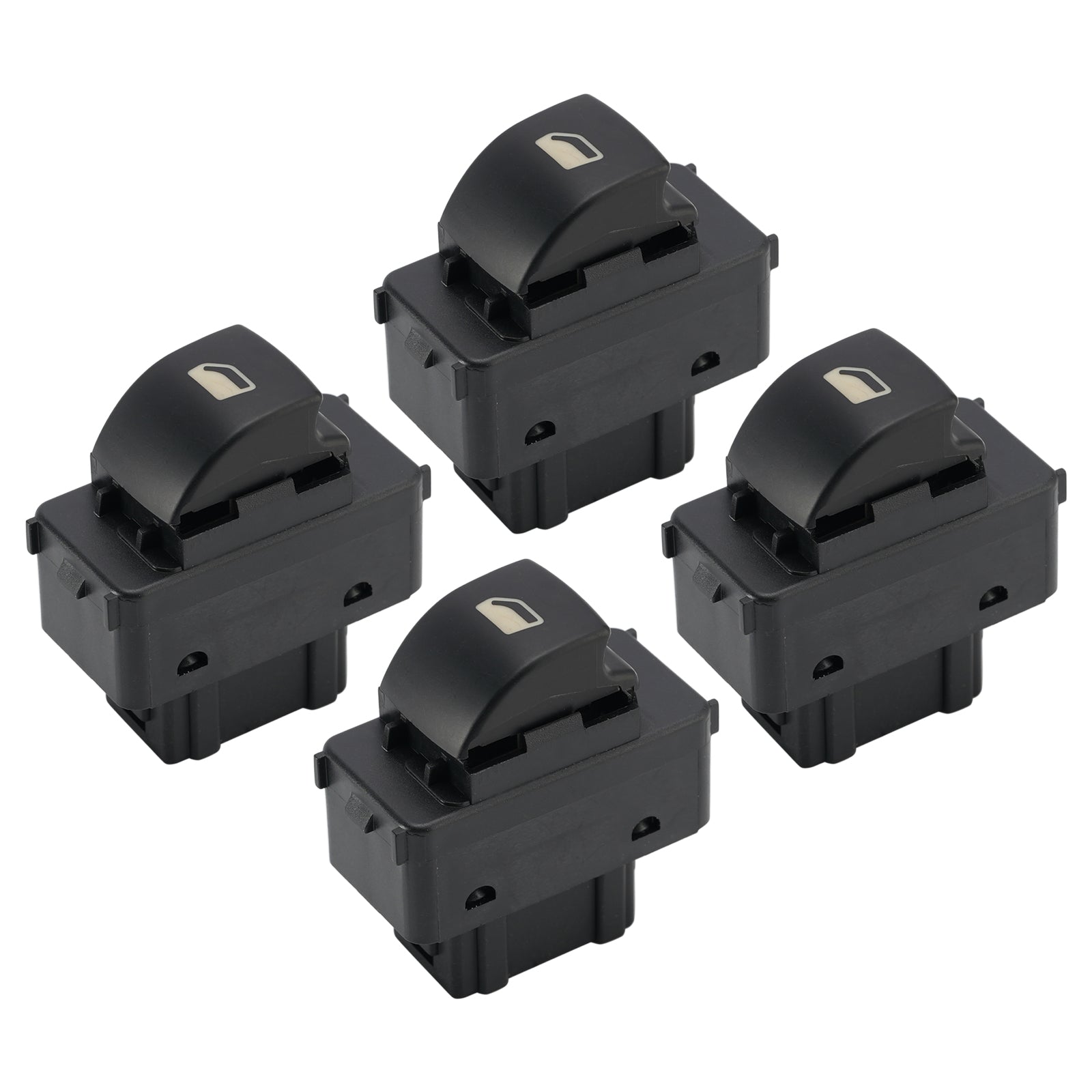 4Pcs Electric Window Switch 6554.QK for Citroen Berlingo 2008-2018 MPV