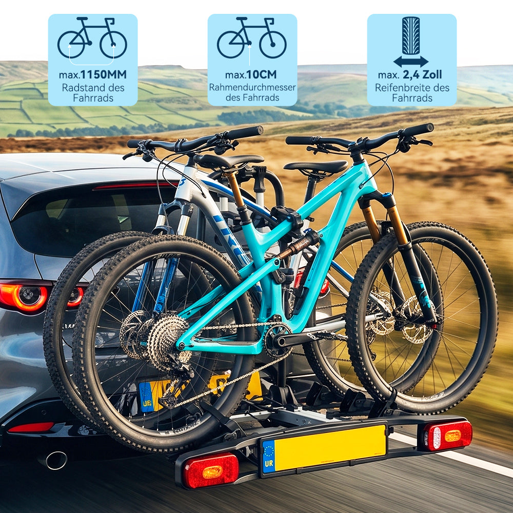 Bike Rack for 3 E-Bikes
