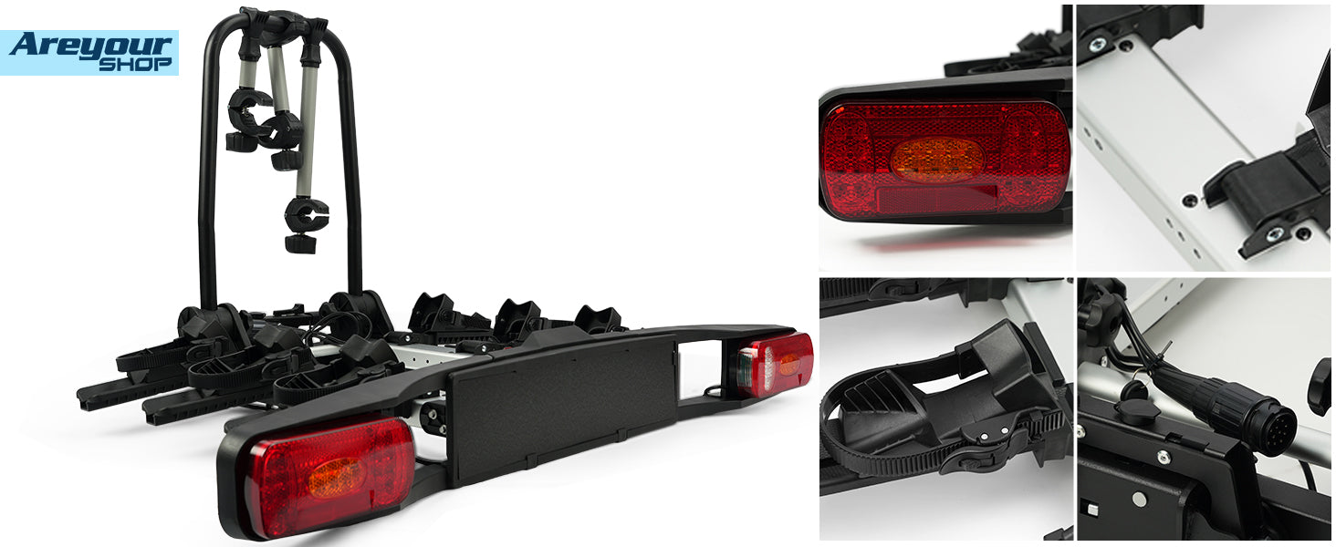 Bike Rack for 3 E-Bikes
