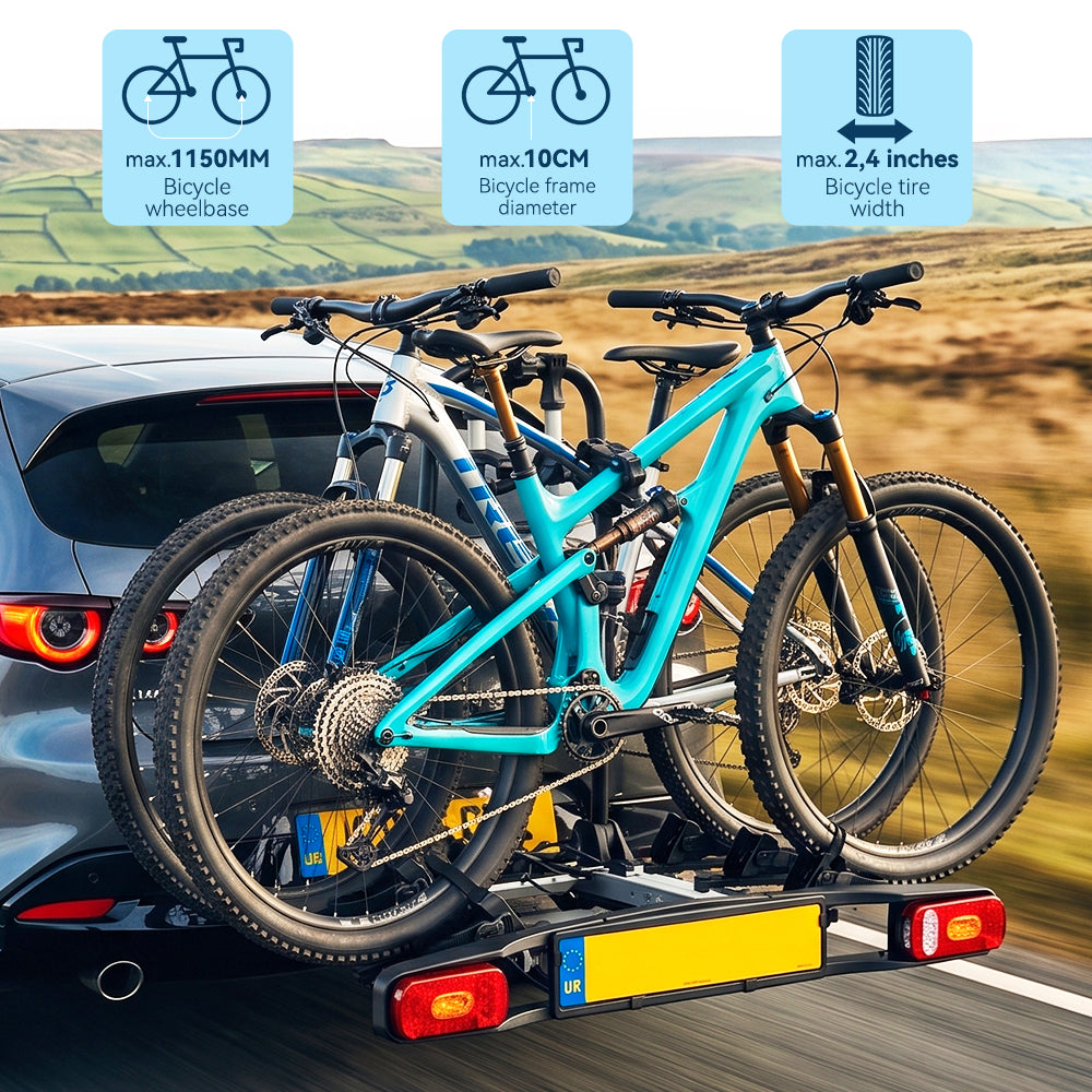 Bike Rack for 3 E-Bikes