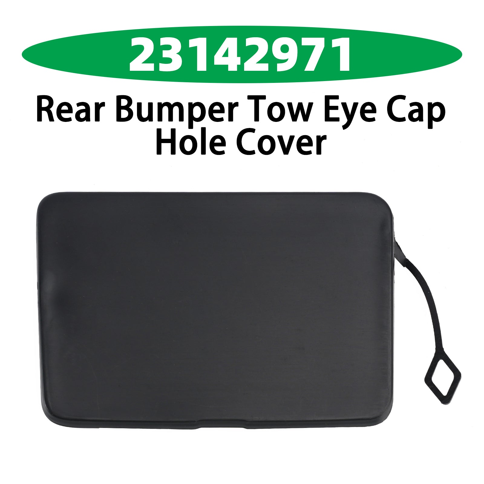 Rear Bumper Tow Eye Cap Hole Cover 23142971 for Suburban Tahoe 2015-2020