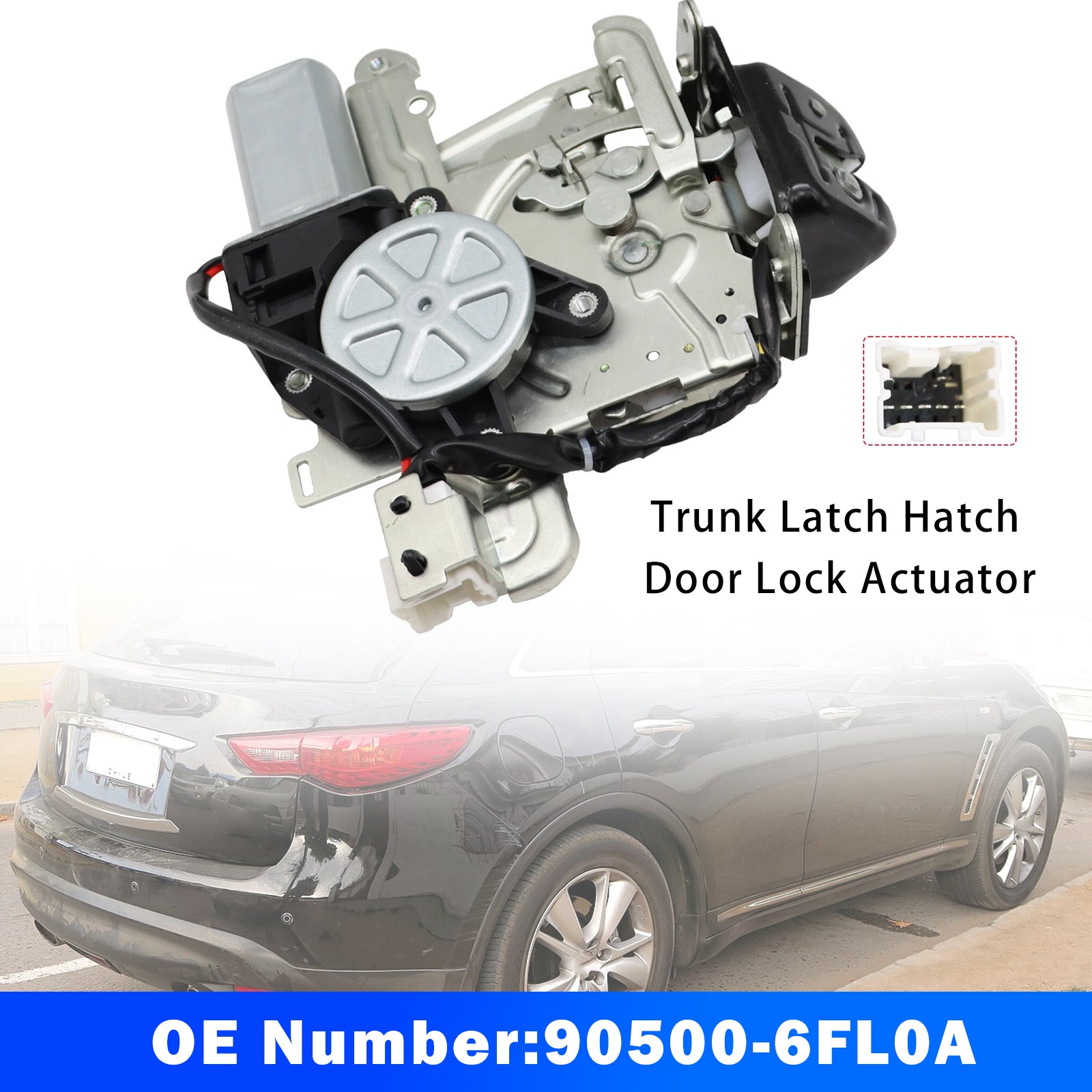 Rear Tailgate Lock Actuator 90500-6FL0A For Infiniti FX35 FX37 FX50 Nissan Murano
