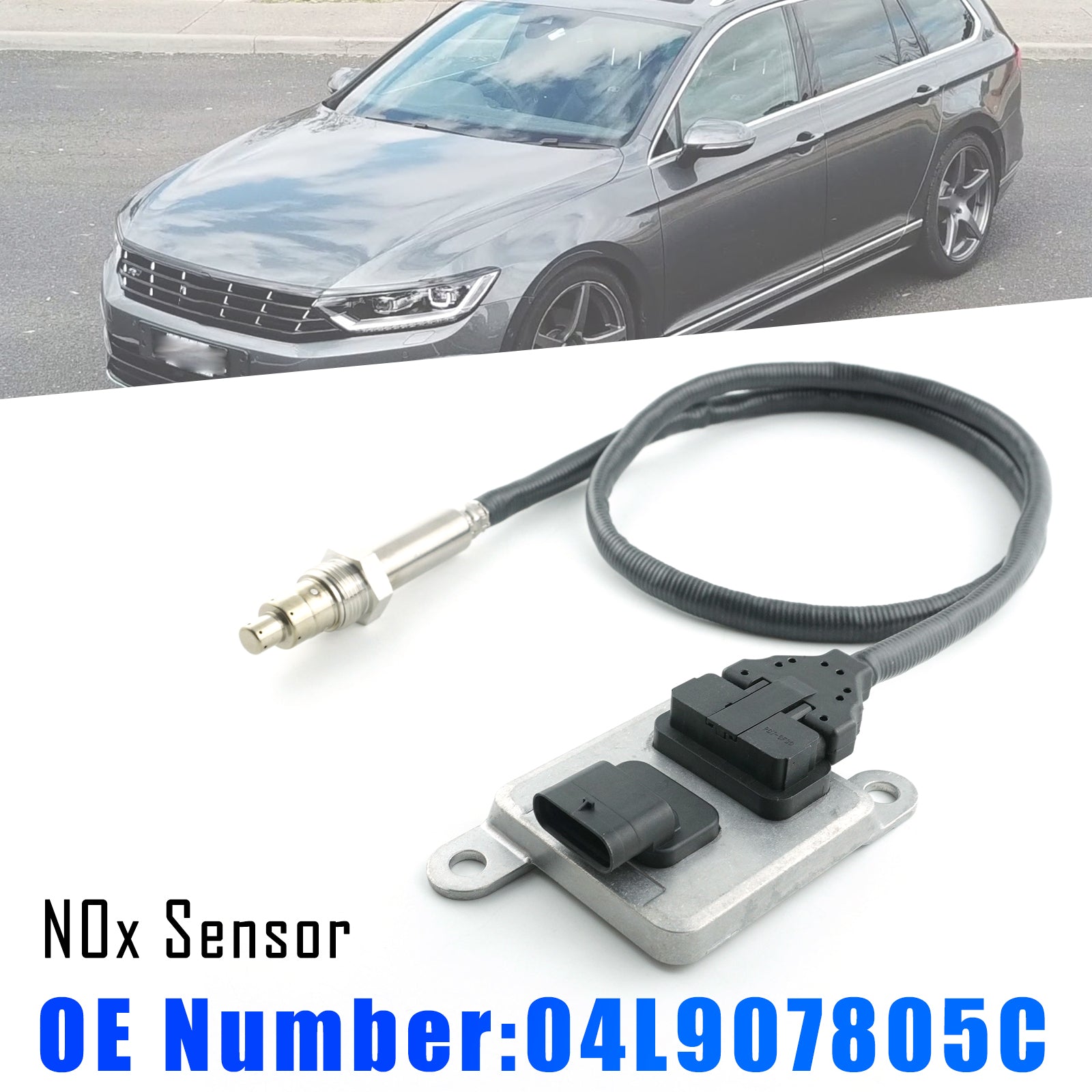 Nitrogen Oxide NOx Sensor 04L907805C For VW Passat B8 Skoda Superb 2.0 2014-2018