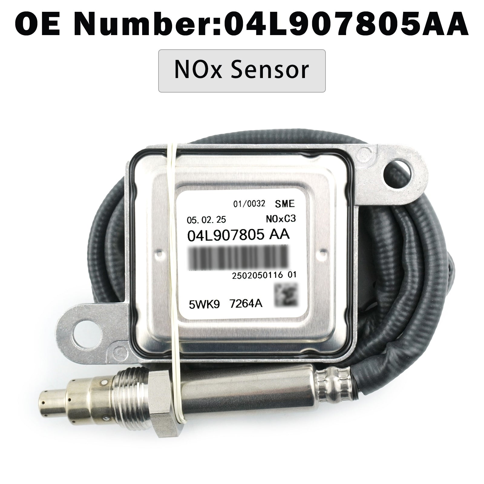 Nitrogen Oxide NOx Sensor 04L907805AA For SKODA SUPERB 3 SEAT ATECA VW Passat B8