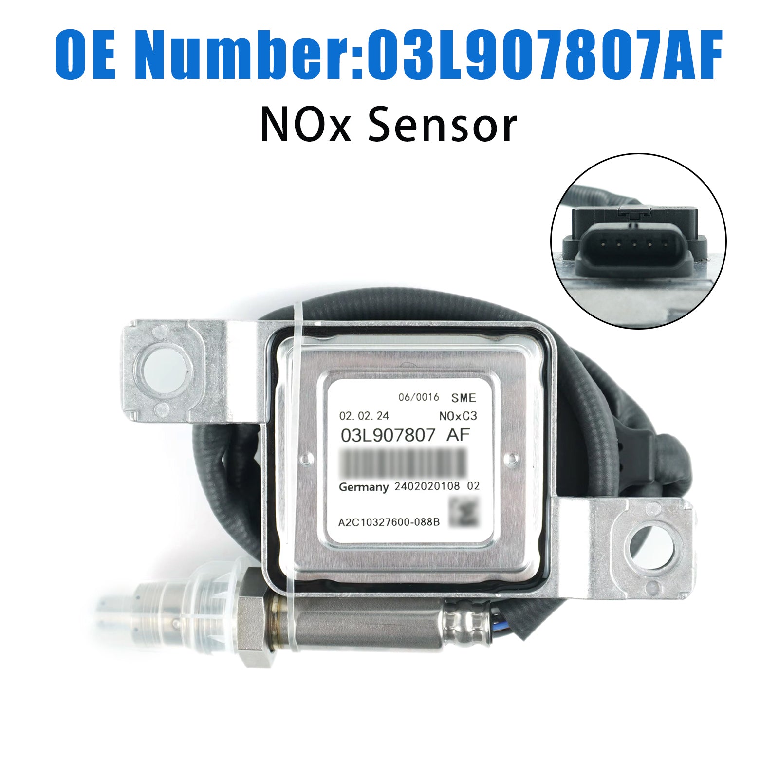 Nitrogen Oxide NOx Sensor 03L907807AF For VW Passat Sharan Audi A4 2.0TDI