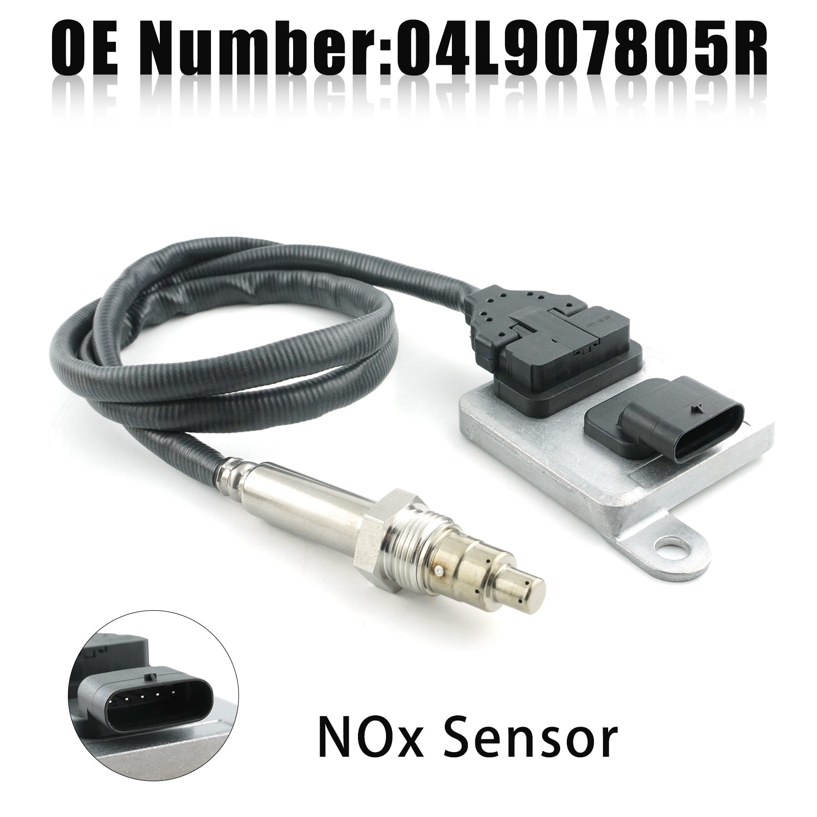 Nitrogen Oxide NOx Sensor 04L907805R 5WK97254 For Skoda SUPERB III VW PASSAT B8