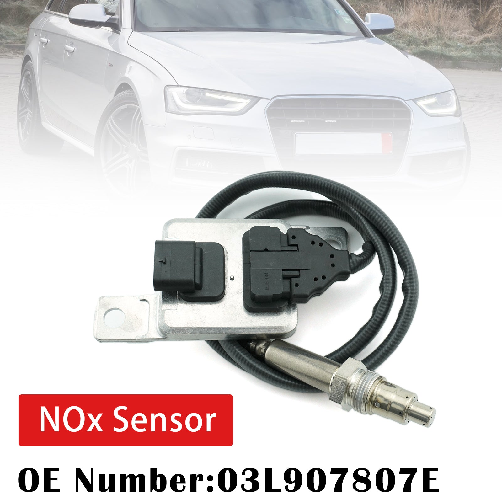 Nitrogen Oxide NOx Sensor 03L907807E For AUDI A4 B8 AVANT 3.0L V6 TDI 2011 2.0T