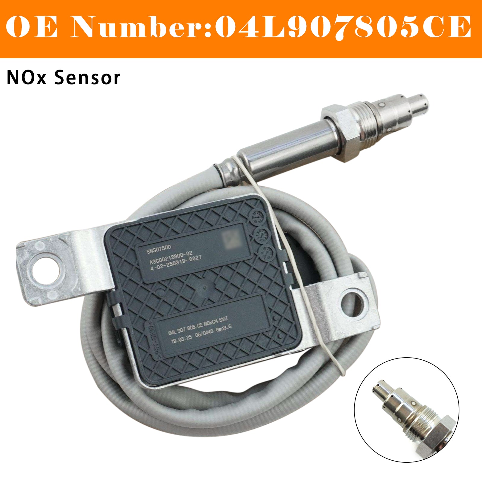 NOx Sensor 04L907805CE For SKODA SUPERB III OCTAVIA 1.6 TDI 2.0 TDI