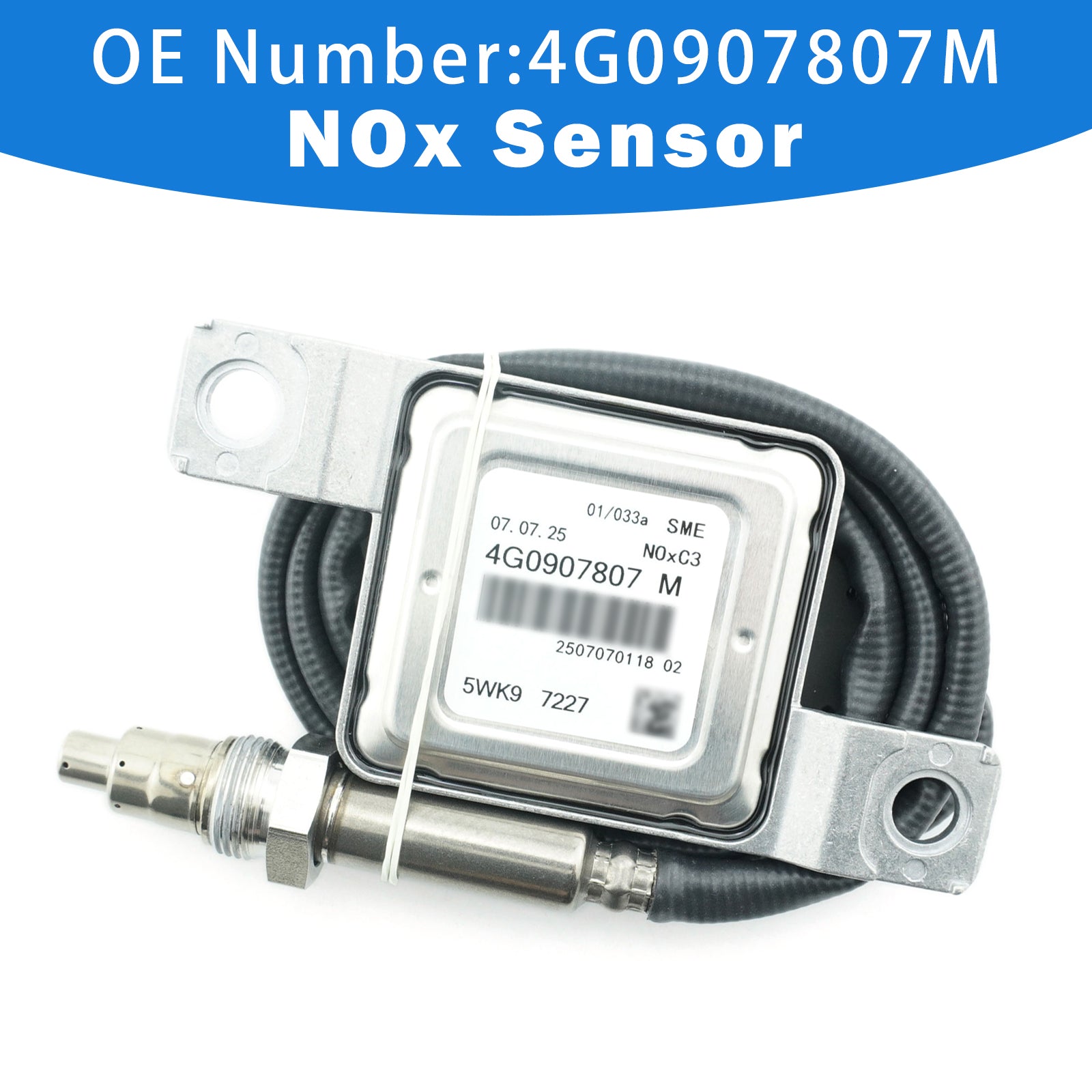 NOx Sensor 4G0907807M For Audi A6 Allroad A6 A7 4G 3.0 TDI 2010-2018