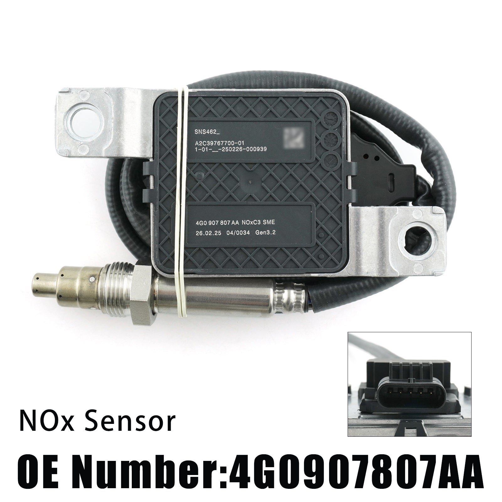Nitrogen Oxide NOx Sensor 4G0907807AA For AUDI A6 C7 2014-2018