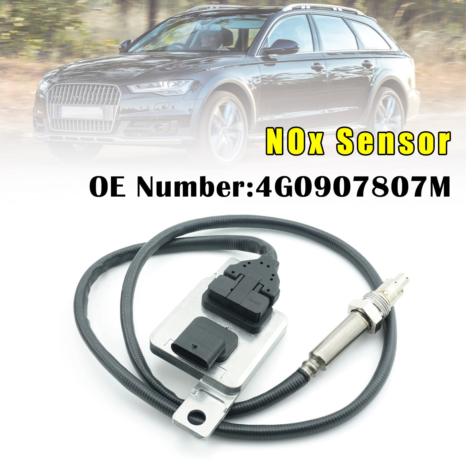 NOx Sensor 4G0907807M For Audi A6 Allroad A6 A7 4G 3.0 TDI 2010-2018