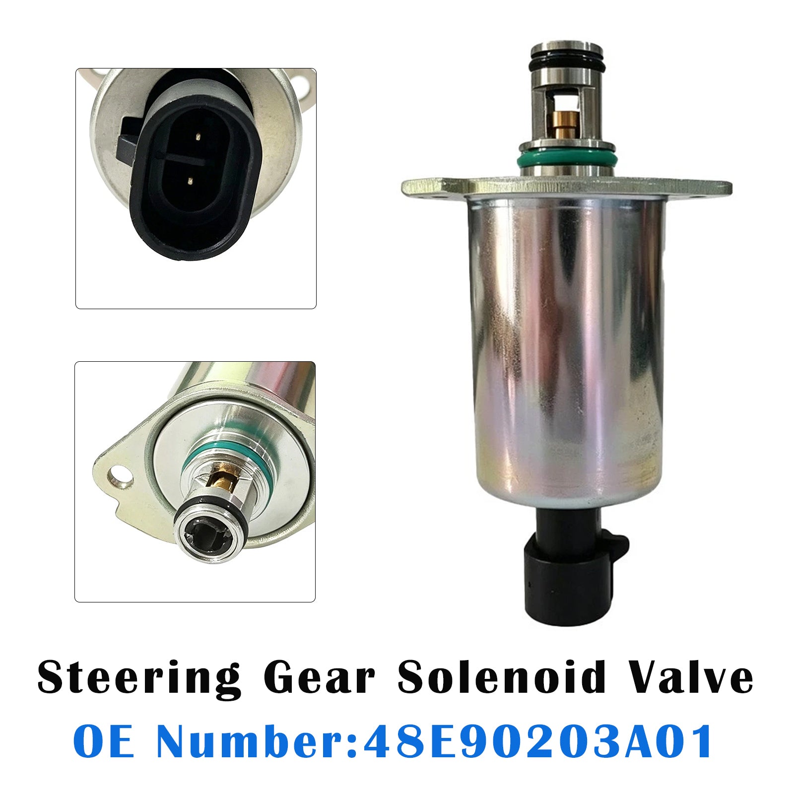 Steering Gear Solenoid Valve 48E90203A01 For Maserati Quattroporte 2014-2017