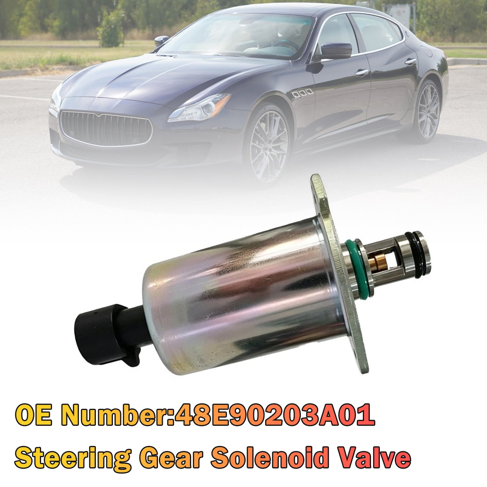 Steering Gear Solenoid Valve 48E90203A01 For Maserati Quattroporte 2014-2017