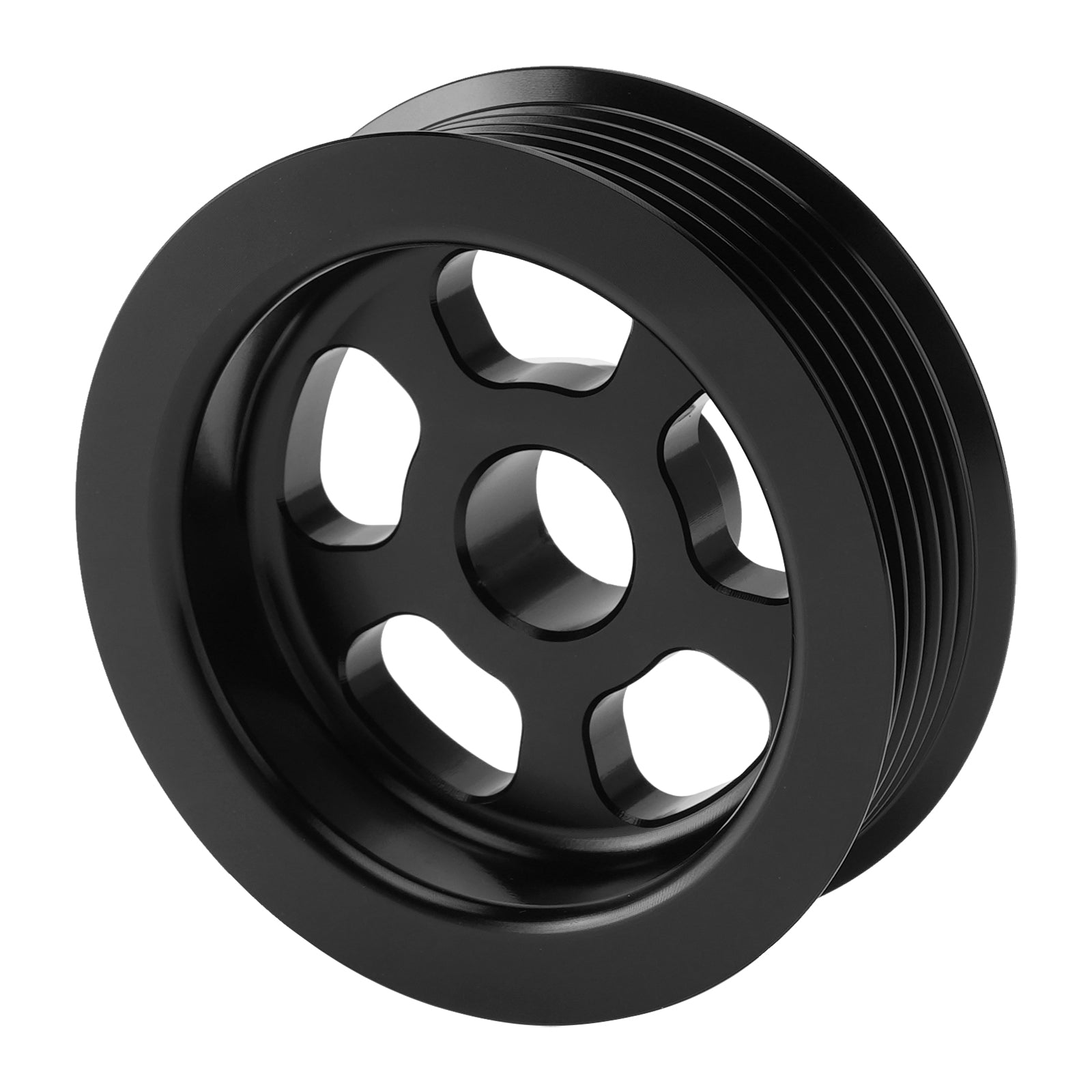 3" OD Overdrive Alternator Pulley 6 Rib Billet Aluminum For LS1 LS2 LS3 LS6