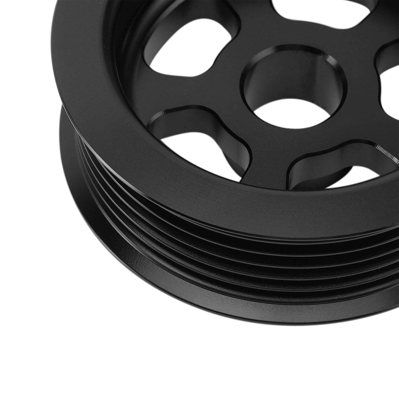 3" OD Overdrive Alternator Pulley 6 Rib Billet Aluminum For LS1 LS2 LS3 LS6