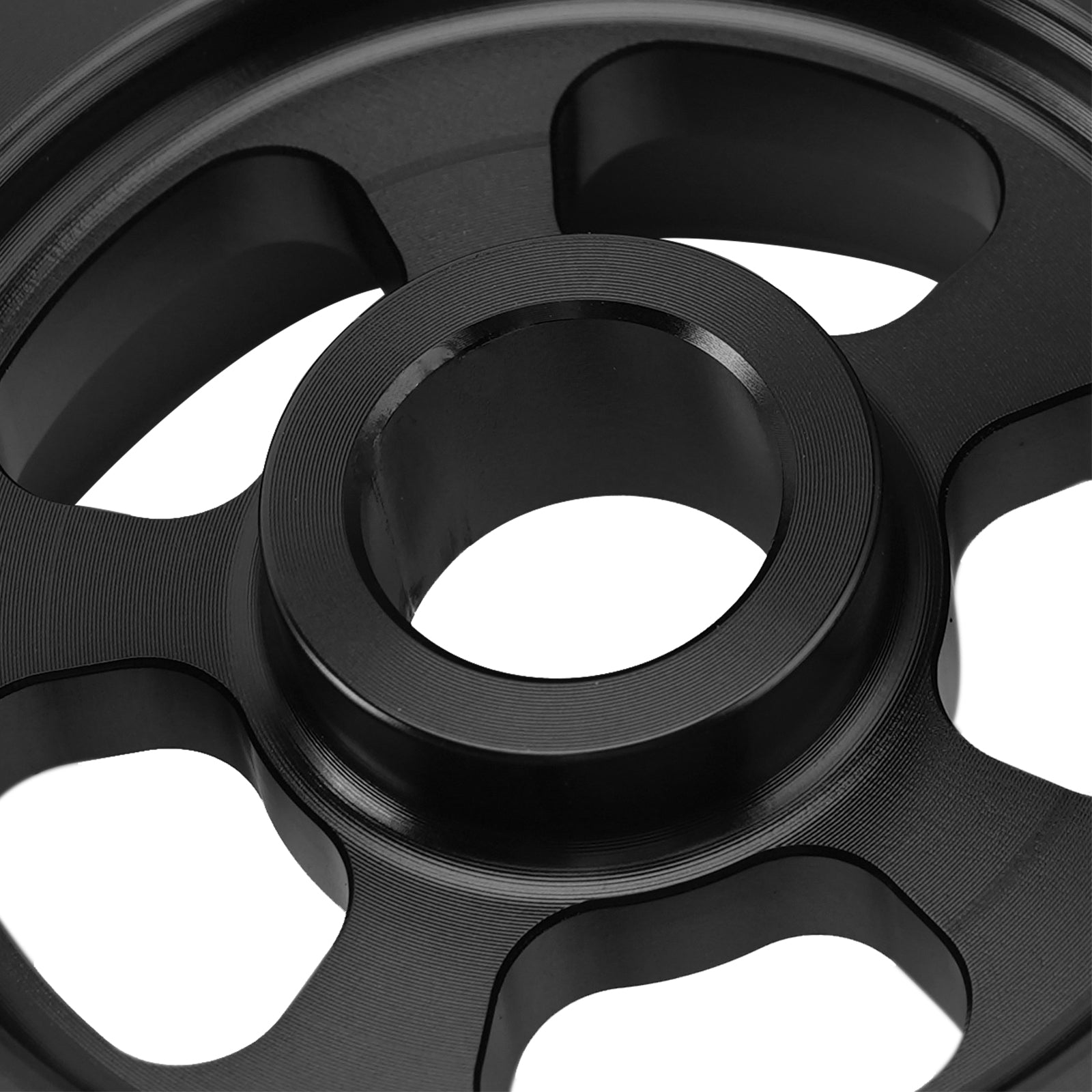 3" OD Overdrive Alternator Pulley 6 Rib Billet Aluminum For LS1 LS2 LS3 LS6