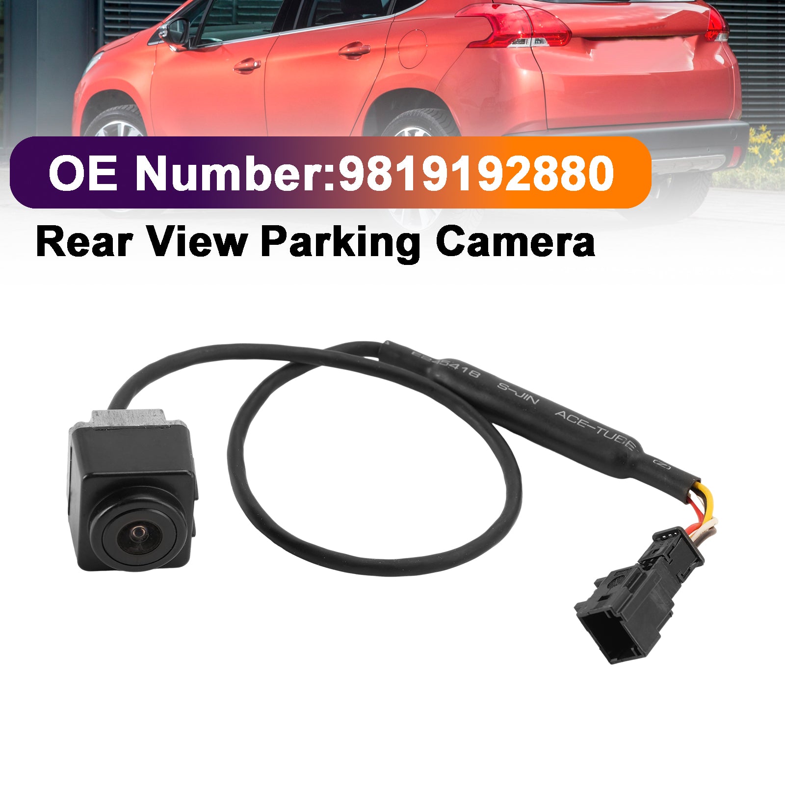 Rear View Parking Camera 9819192880 For Peugeot 2008 2013-2019
