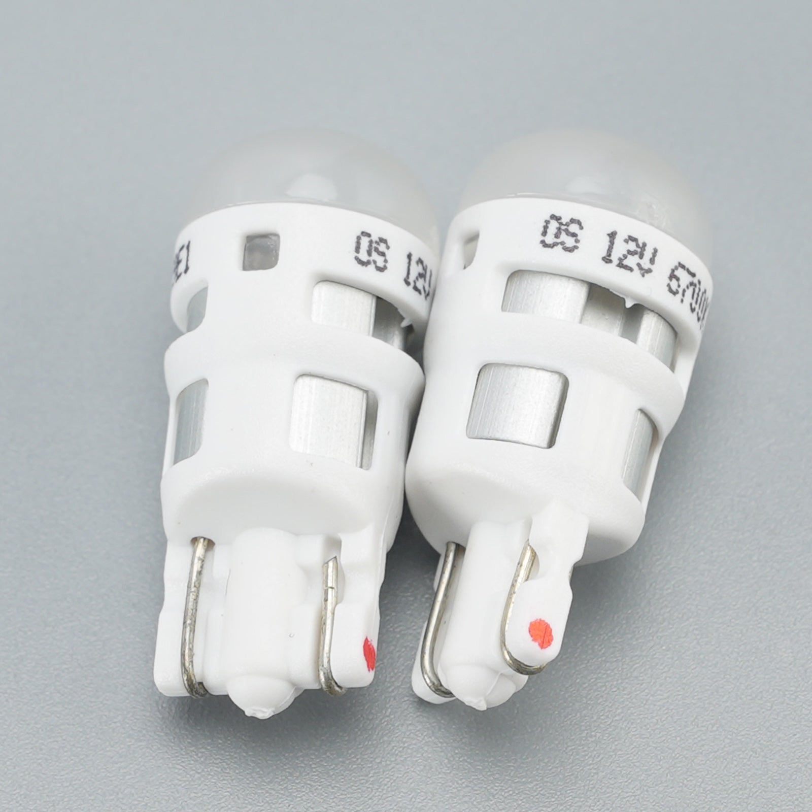 2Pcs Car Light Sky White LED Signal Bulb W5W T10 2880SW 12V 1W For OSRAM