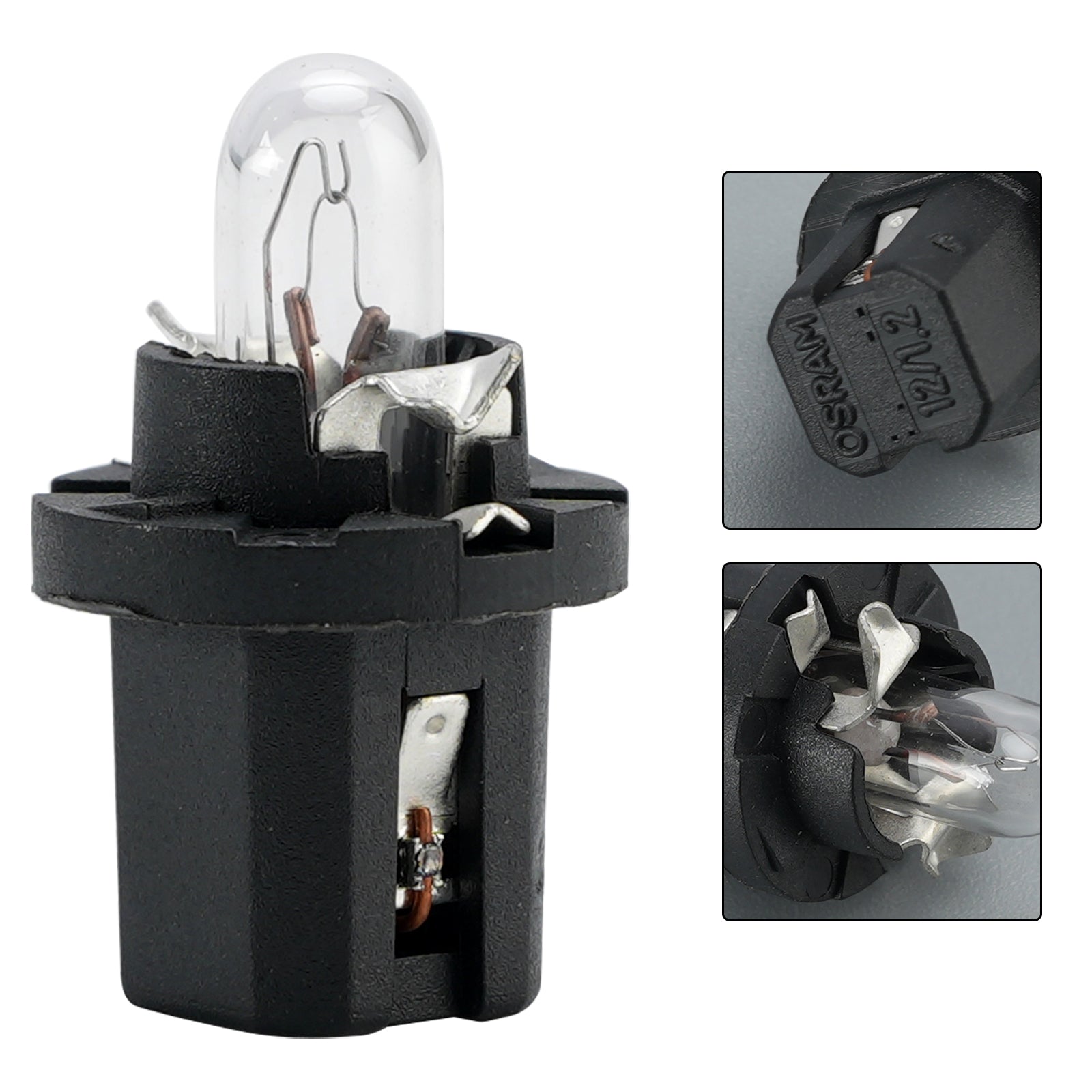 Car Light Halogen Instrument Panel Bulb 2721MF8 12V 1.2W B8.3D For OSRAM