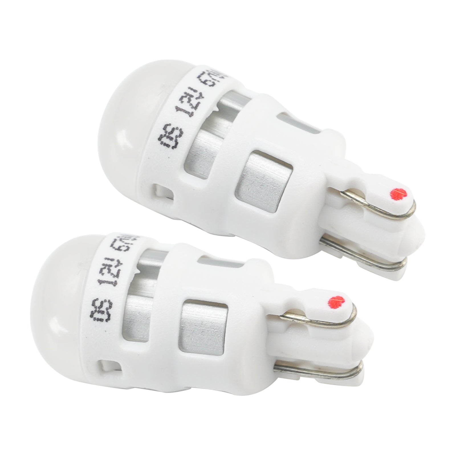 2Pcs Car Light Sky White LED Signal Bulb W5W T10 2880SW 12V 1W For OSRAM