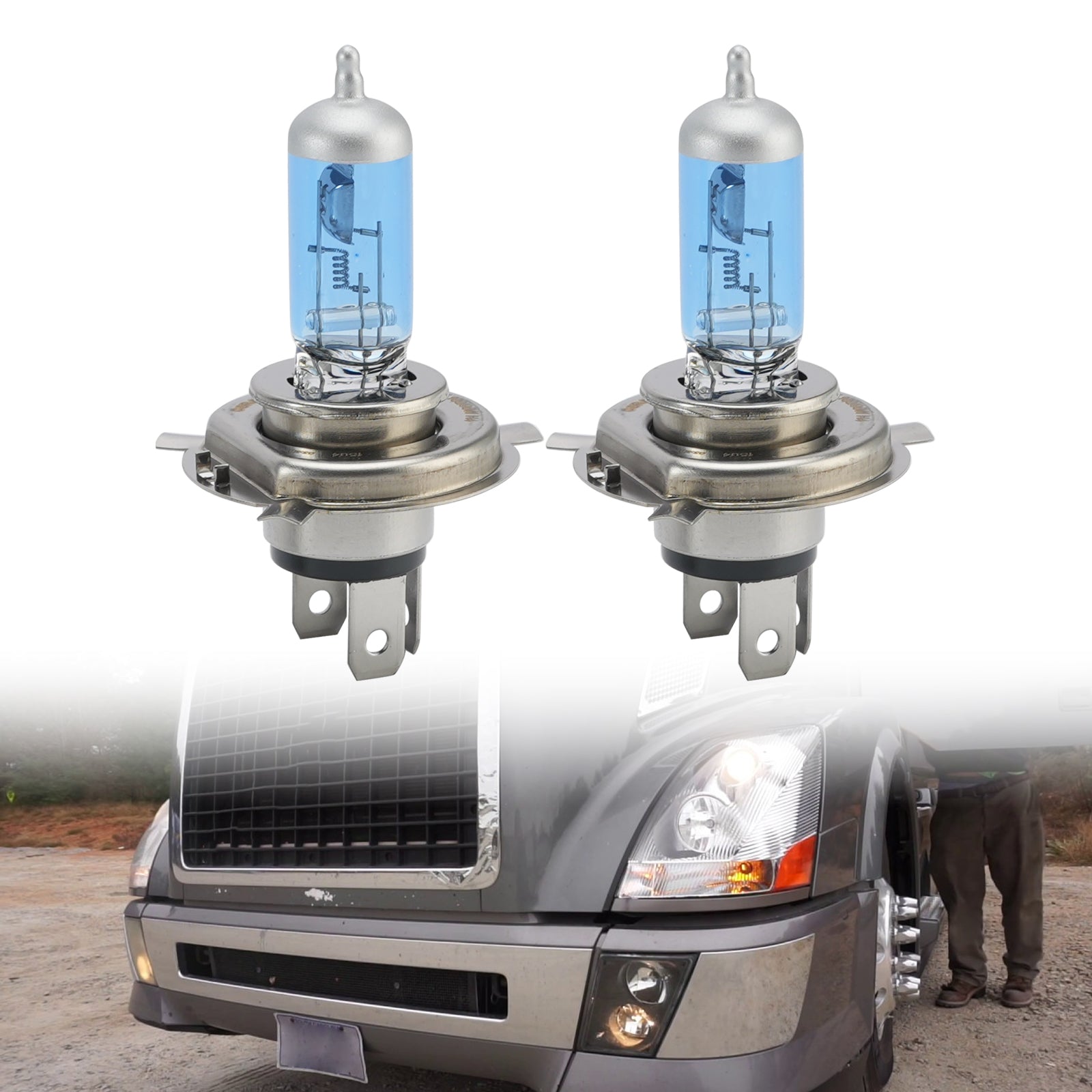 Car Light Truck X Halogen Headlight Bulb H4 62248TX 24V 100/90W For OSRAM
