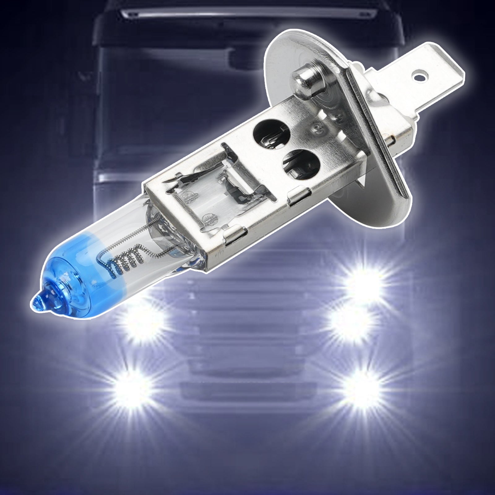 Car Light Night X Halogen Headlight Bulb H1 62241NX 24V 100W P14.5s For OSRAM