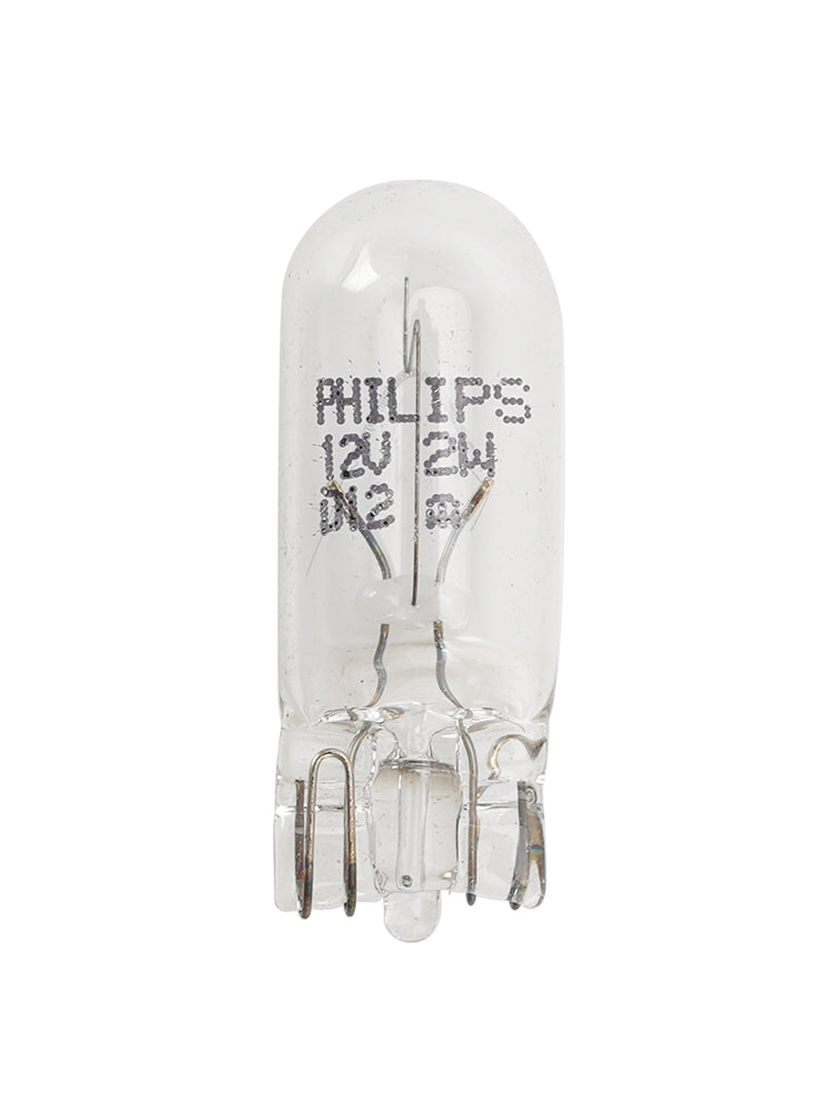 Car Light Halogen Auxiliary Lamp T10 W2W 12960 12V 2W For PHILIPS