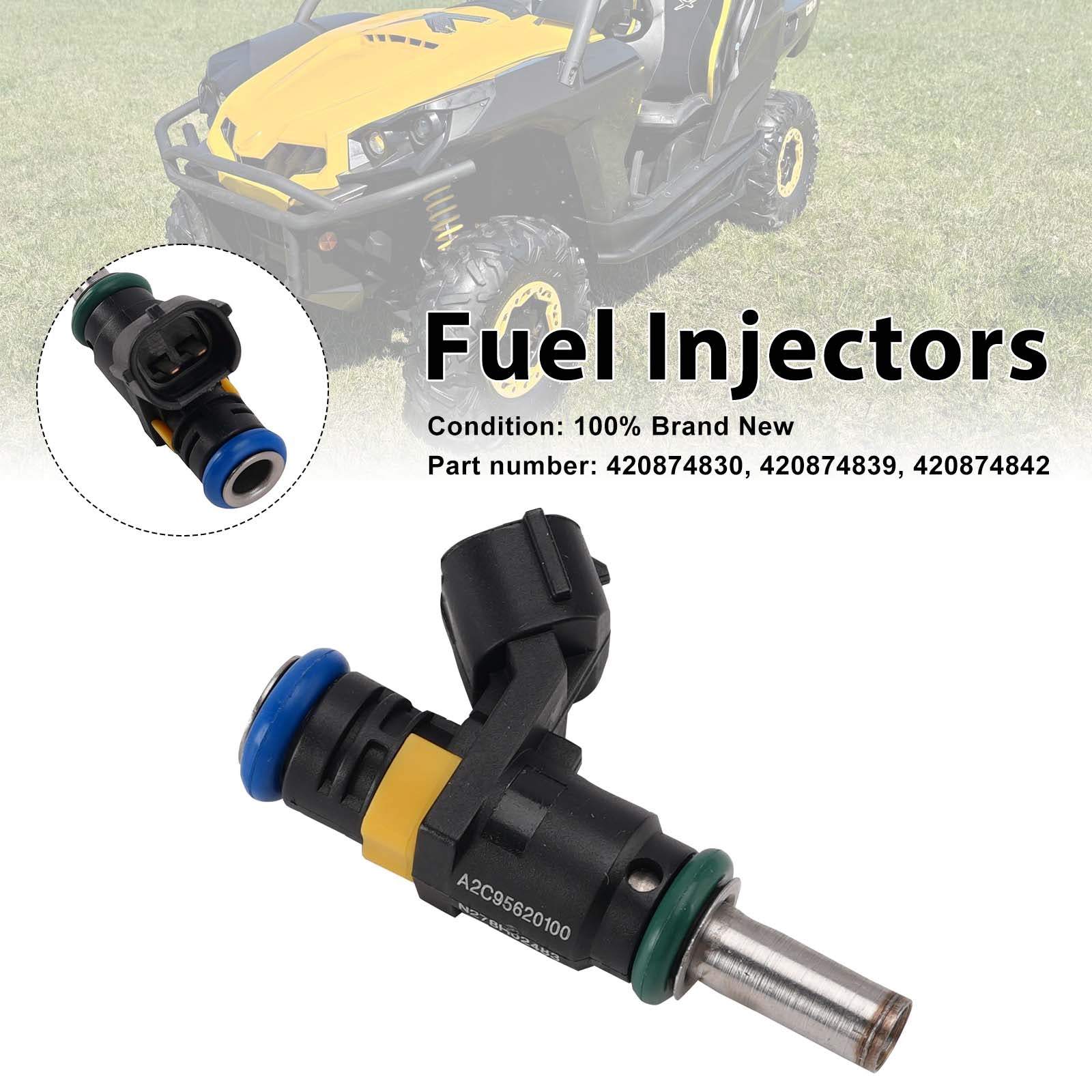 420874839 Fuel Injectors 420874830 420874842 For CAN-AM Commander