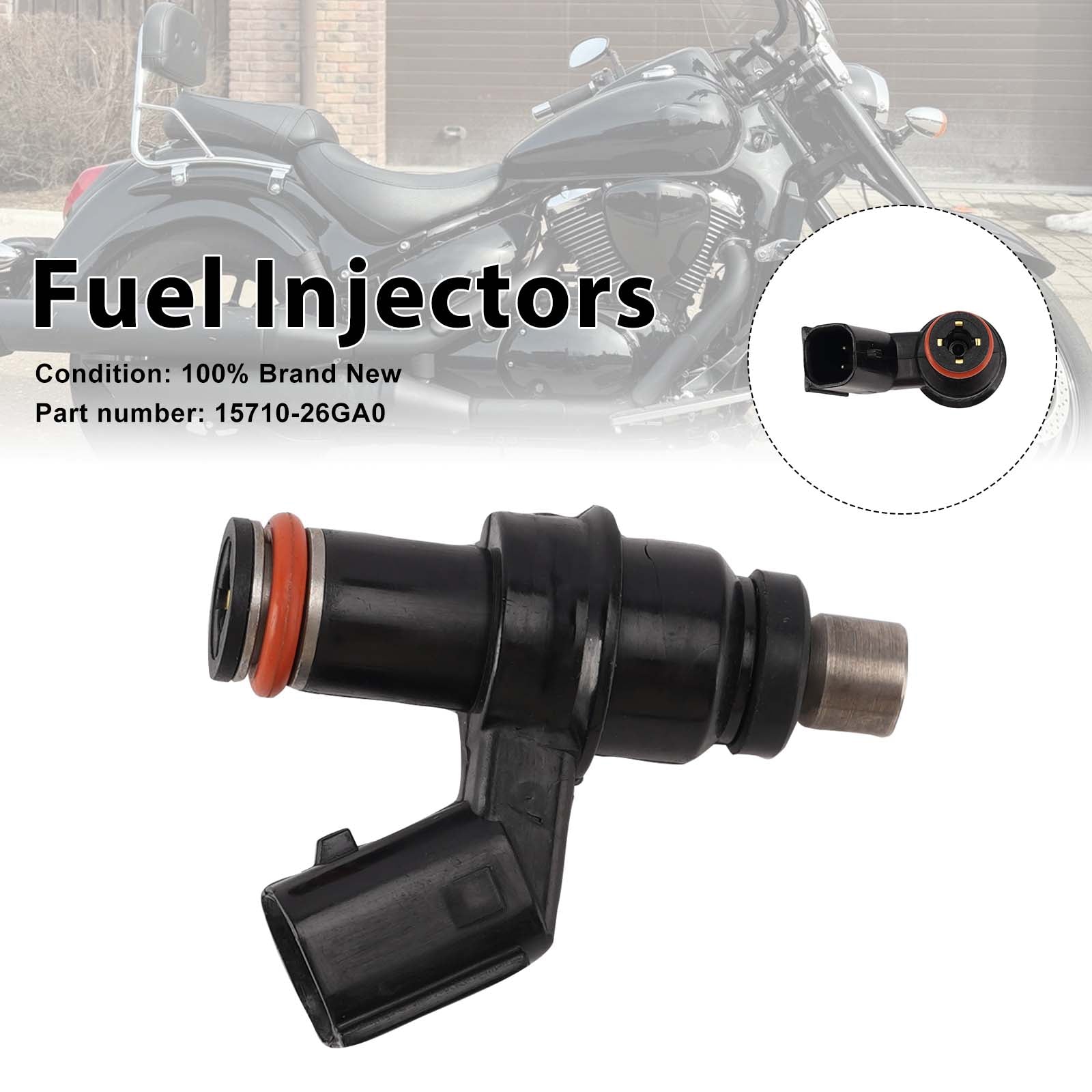 Fuel Injectors 15710-26GA0 For Suzuki BOULEVARD C50 C50T M50 2007-2012