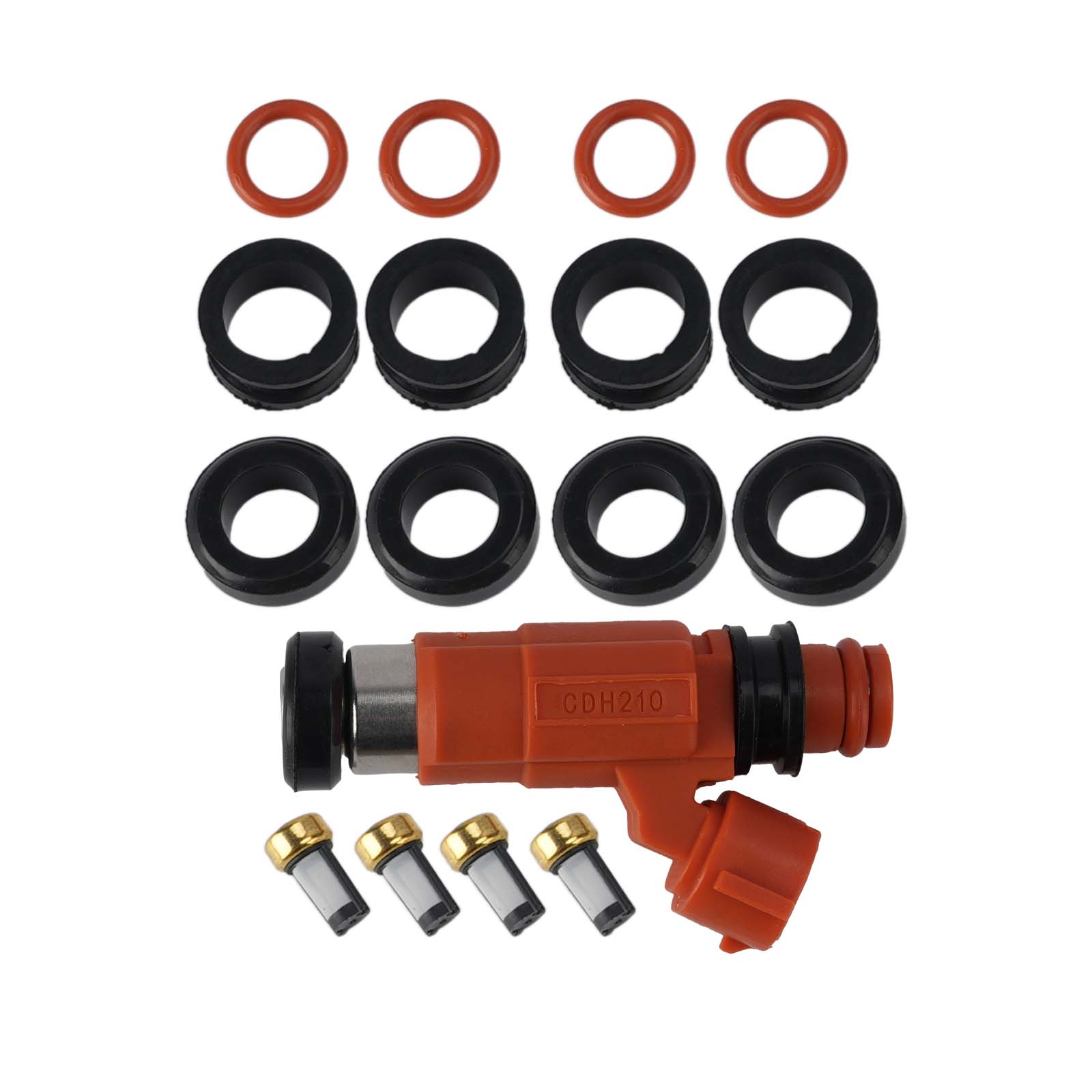 Fuel Injectors 20-12254 For Suzuki GSXR600 GSXR750 SV650 DL650 1800s