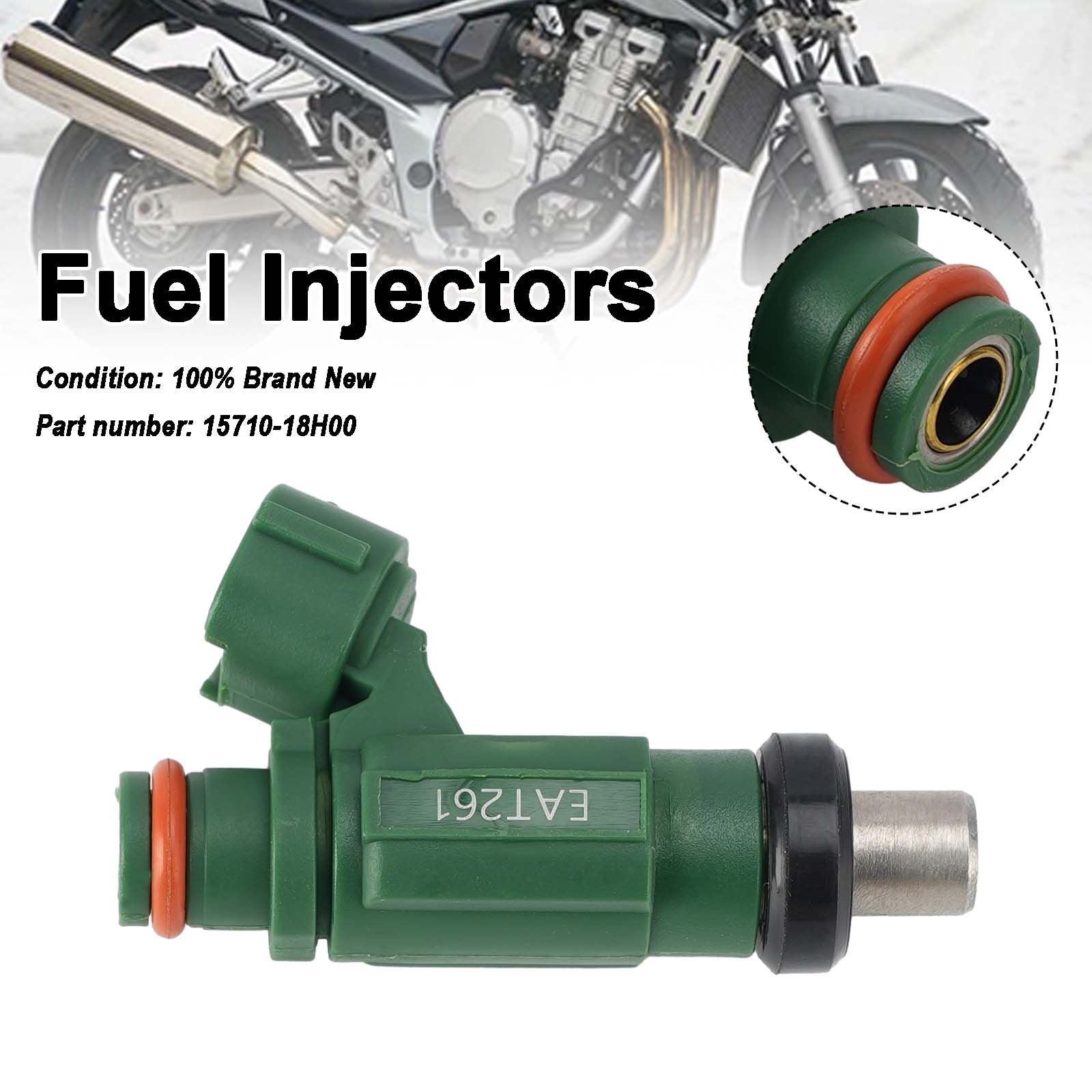 Fuel Injectors 15710-18H00 For Suzuki Bandit 1250S GSF1250SA GSX1250FA