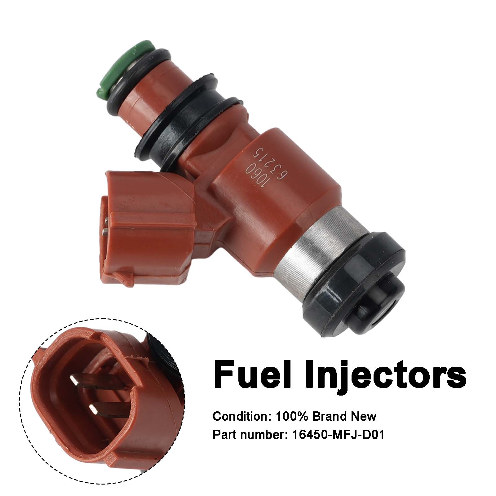 Fuel Injectors 16450-MFJ-D01 For Honda Rebel 500 17-24 CB500 CBR600RR