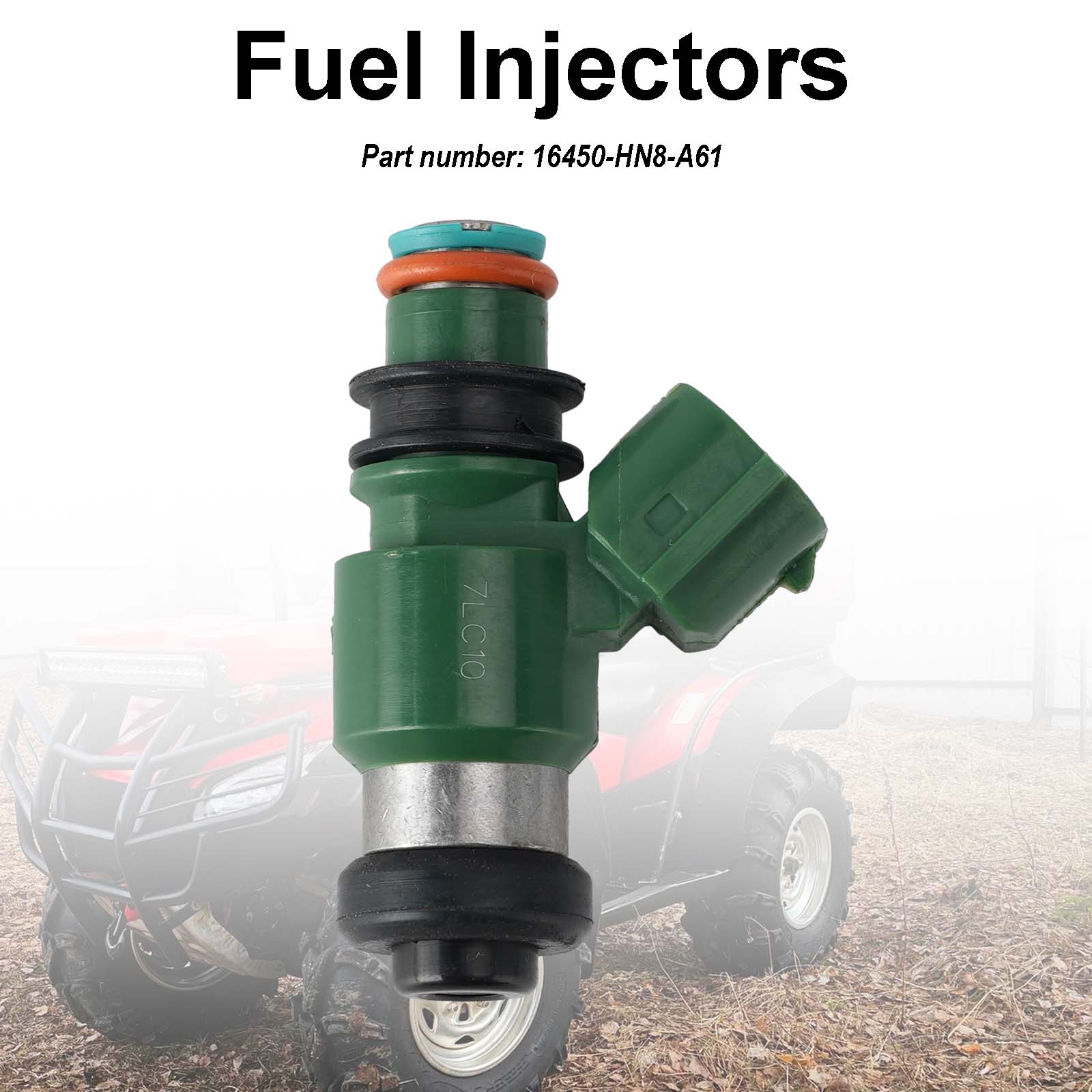 Fuel Injectors 16450-HN8-A61 For Honda TRX680FA SXS700 MUV700 TRX700XX 06-18