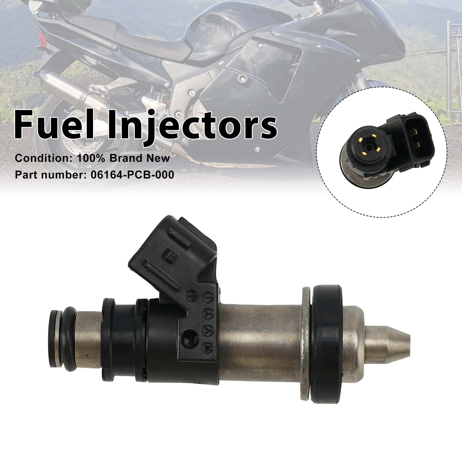 Fuel Injectors 06164-PCB-000 For Honda CBR1100XX 1999-2003
