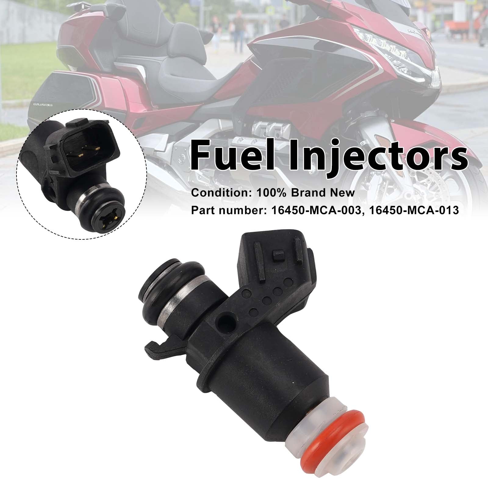 16450-MCA-013 Fuel Injectors 16450-MCA-003 For Honda Valkyrie 1800 GL1800 FSC600A