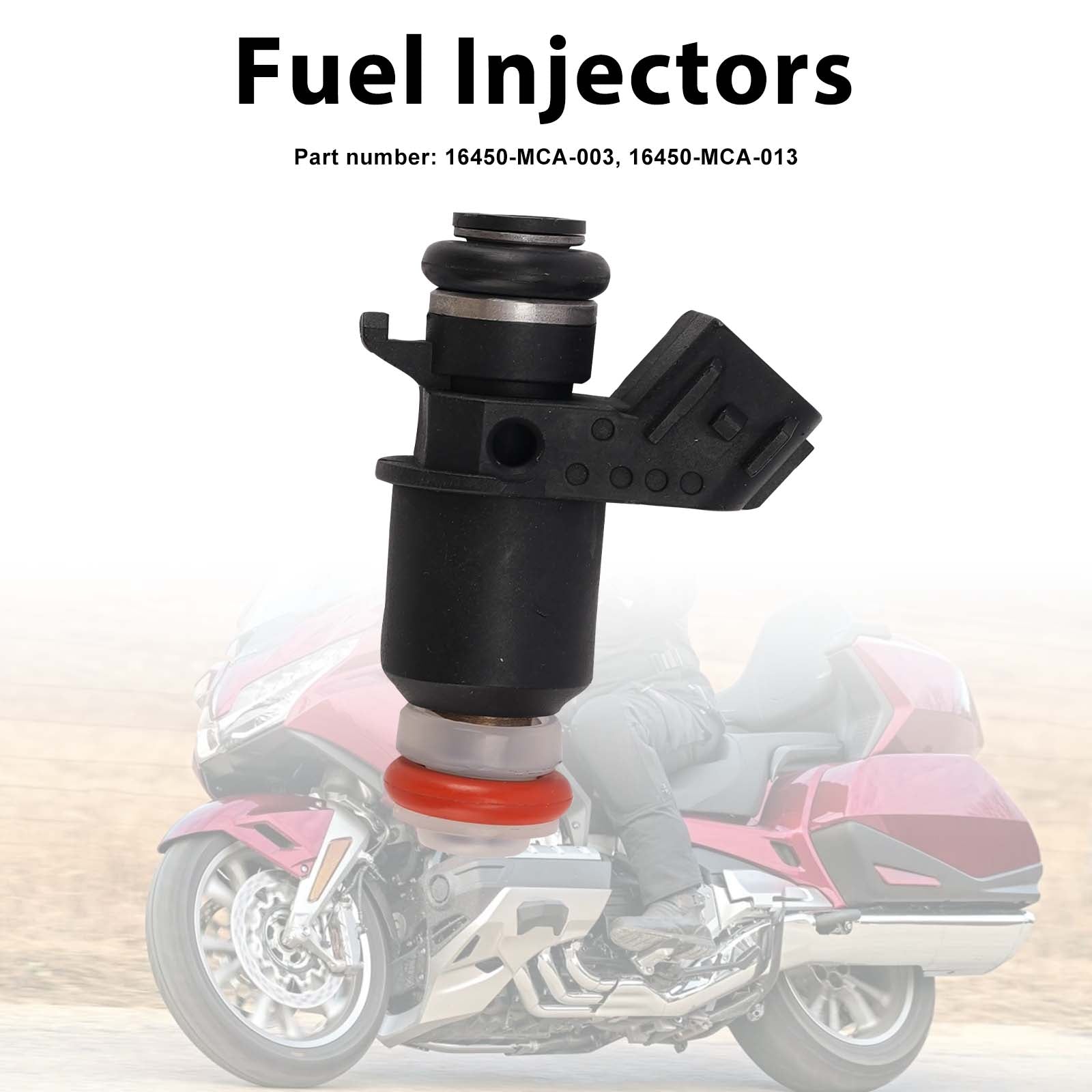 16450-MCA-013 Fuel Injectors 16450-MCA-003 For Honda Valkyrie 1800 GL1800 FSC600A