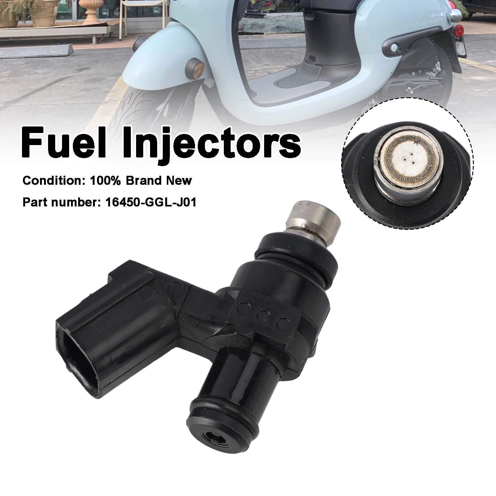 Fuel Injectors 16450-GGL-J01 For Honda Metropolitan 50 NCH50 2013-2015