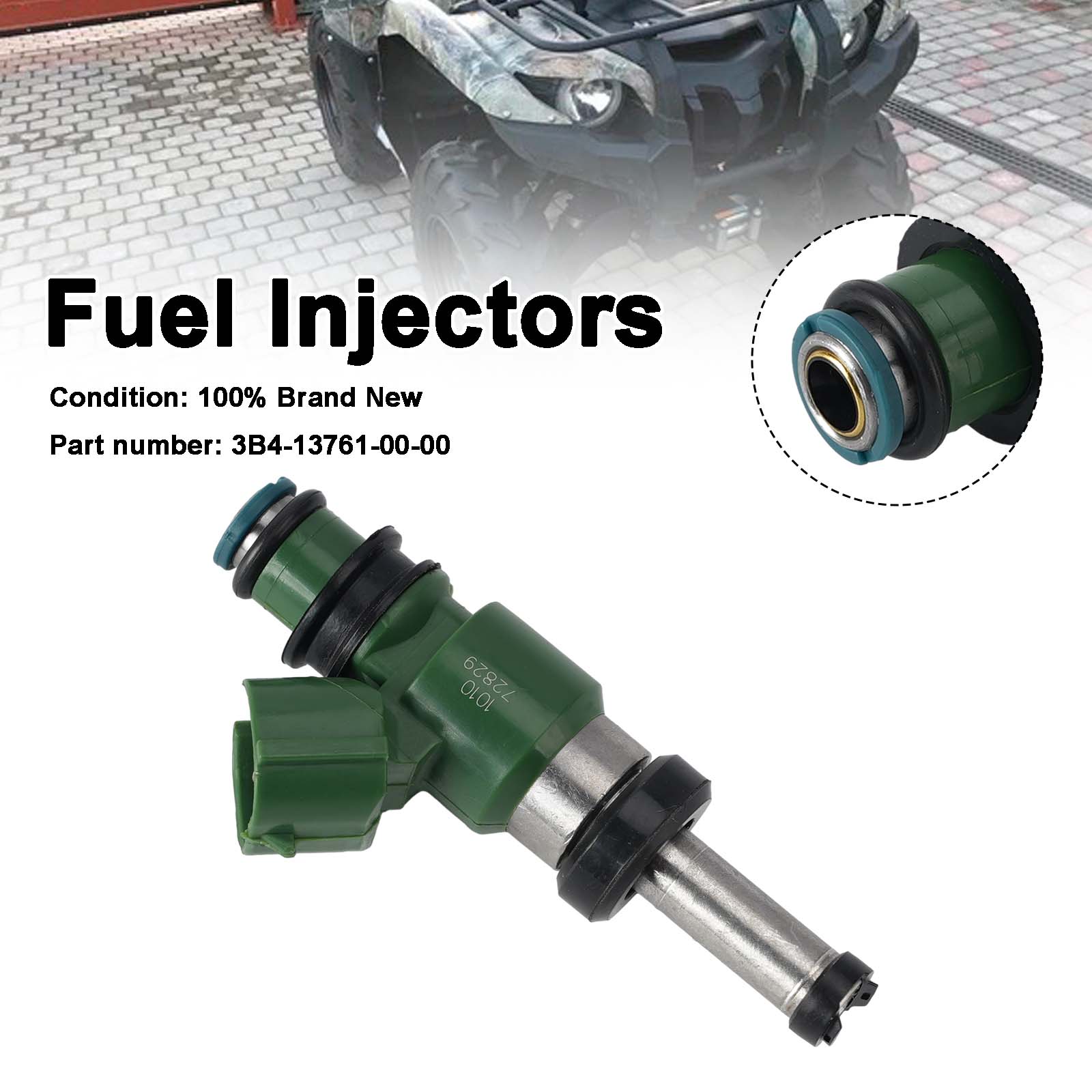 Fuel Injectors 3B4-13761-00-00 For Yamaha WR450F YZ450F YZ 450 FX 2011-2021
