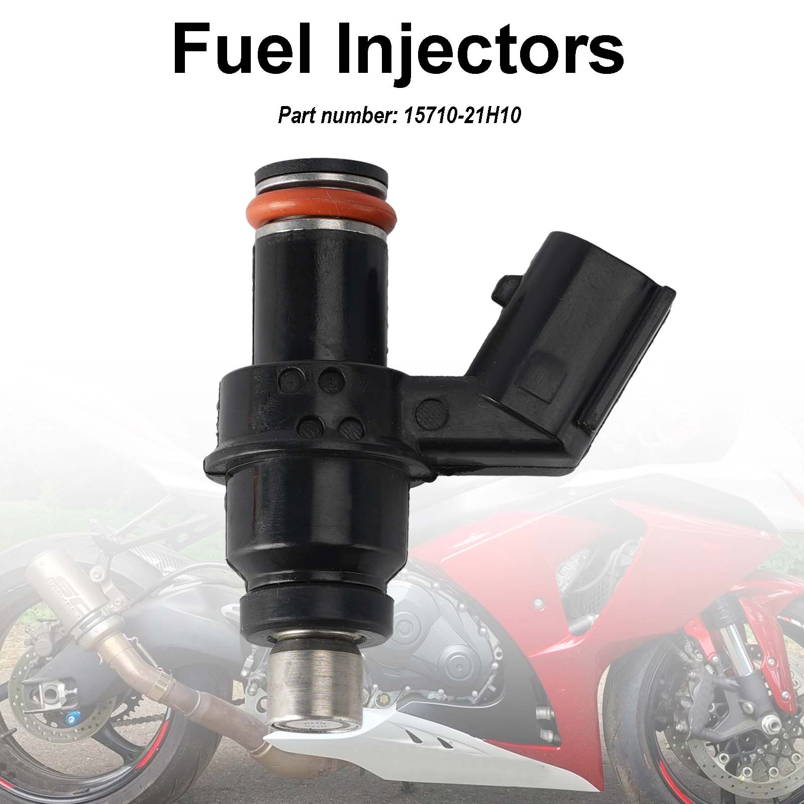 Fuel Injectors 15710-21H10 For Suzuki King Quad 400 LTA400 LTF400 14-24